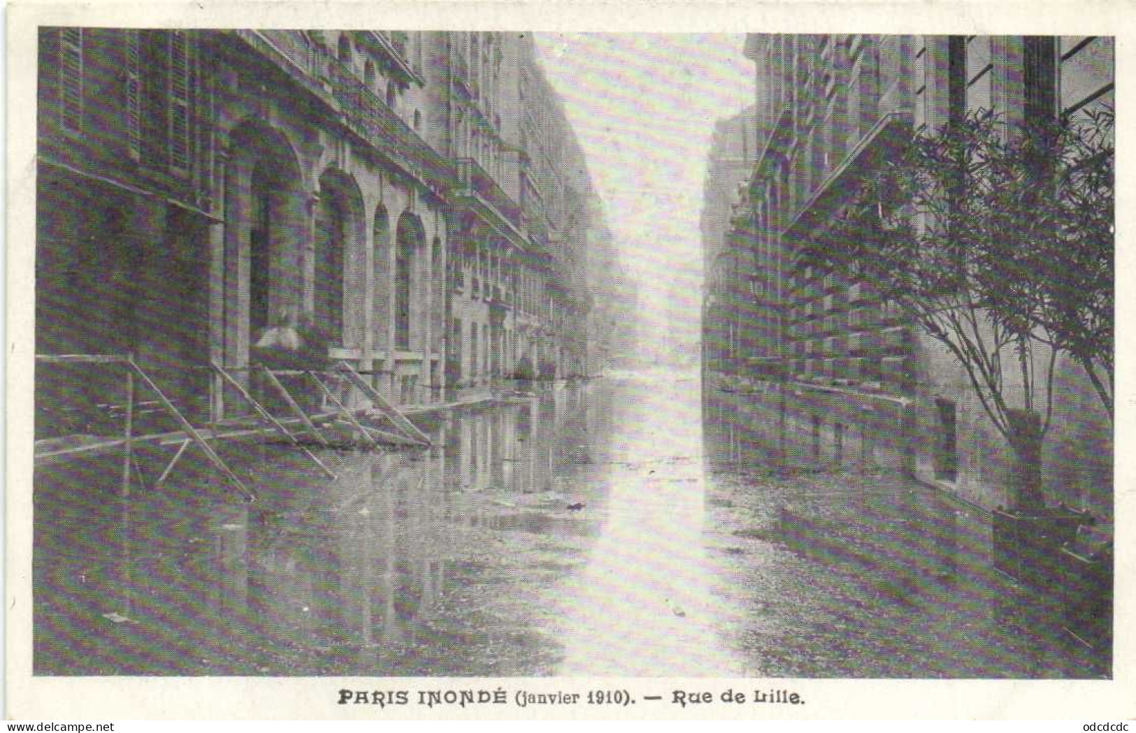 DESTOCKAGE Avant fermeture boutique BON LOT 100 CPA INONDATIONS PARIS 1910   (toutes scannées )