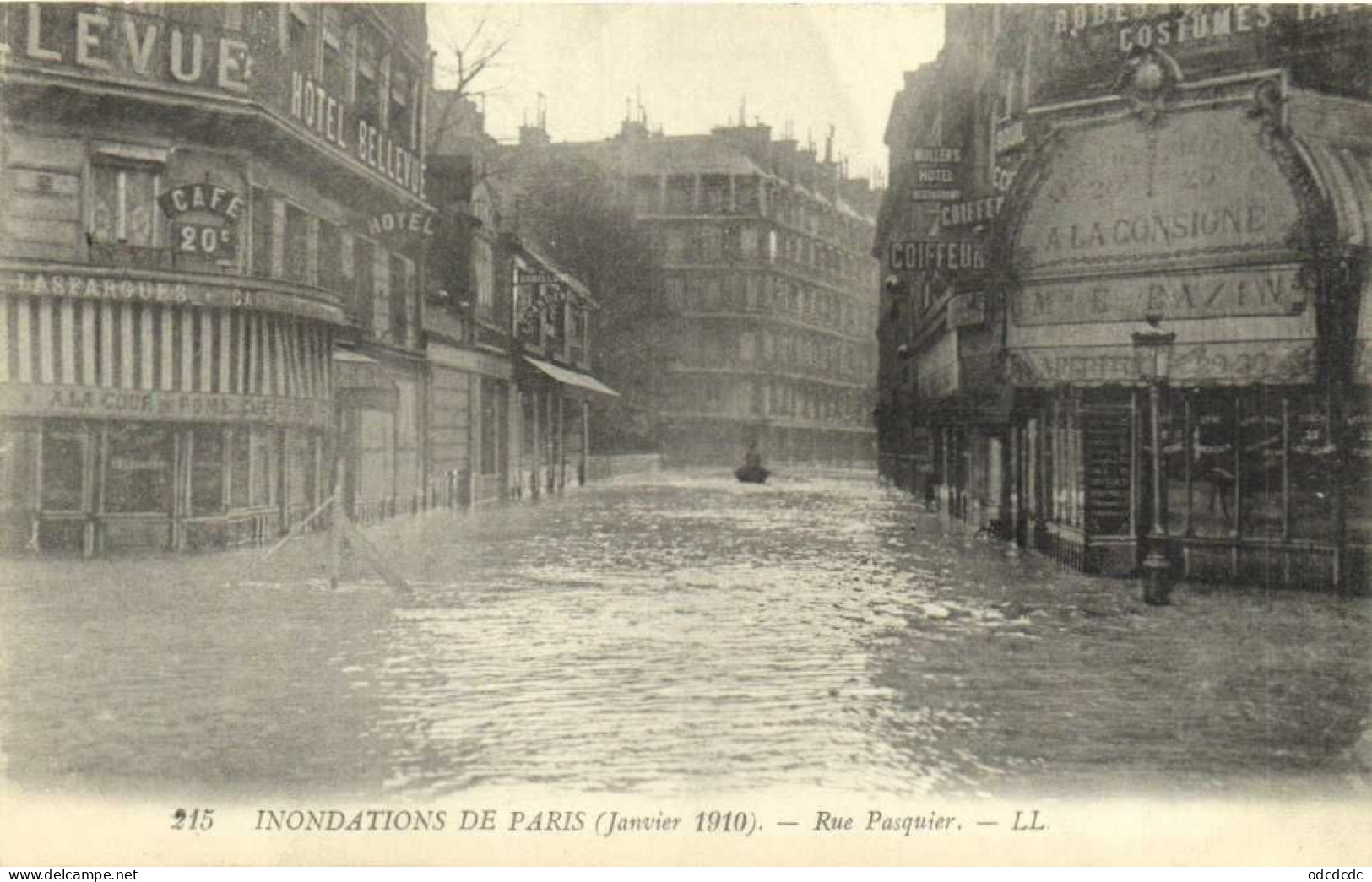 DESTOCKAGE Avant fermeture boutique BON LOT 100 CPA INONDATIONS PARIS 1910   (toutes scannées )