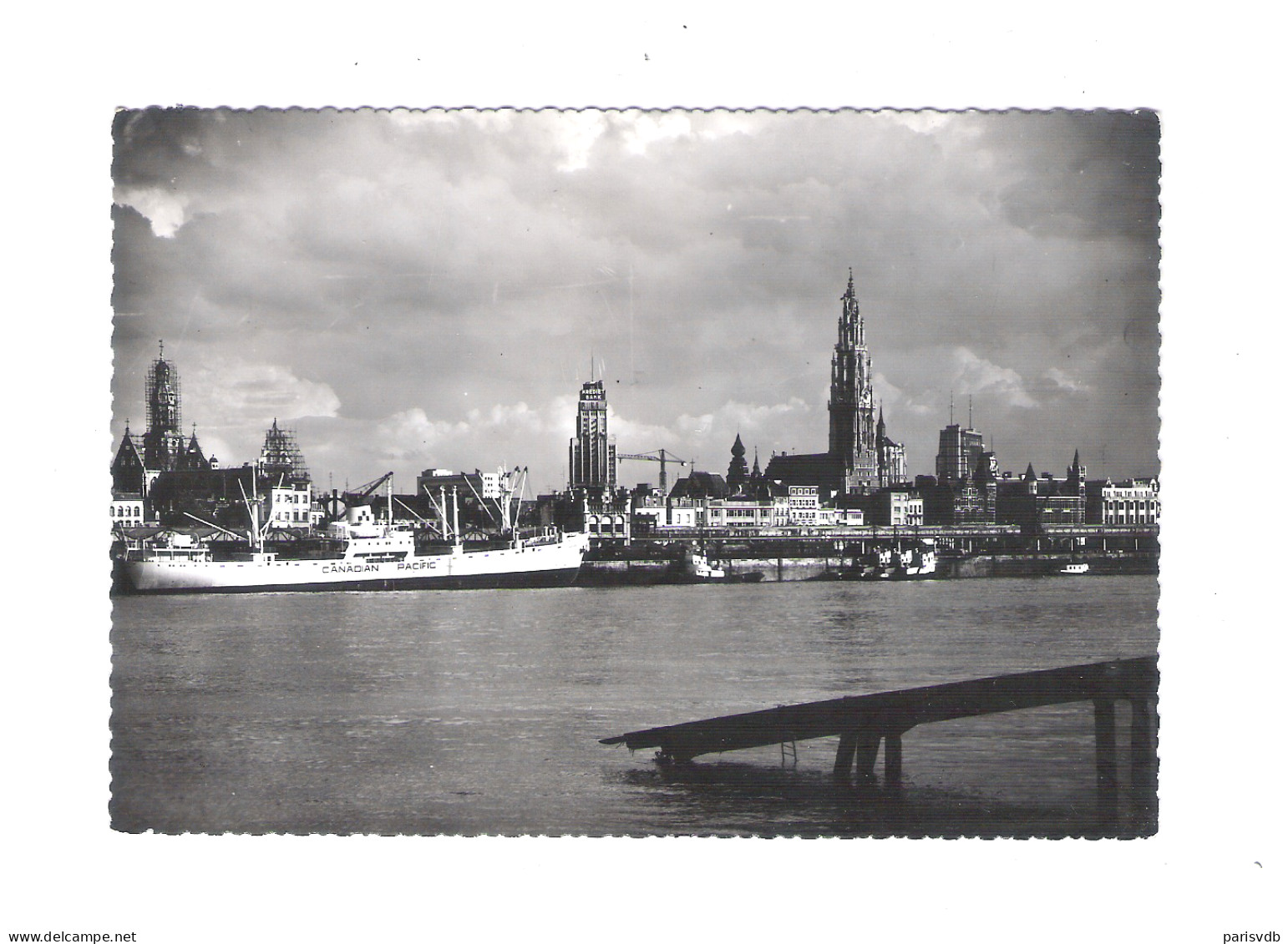 ANTWERPEN -  ZICHT VANAF DE LINKEROEVER - CANADIAN PACIFIC  (12.791) - Antwerpen
