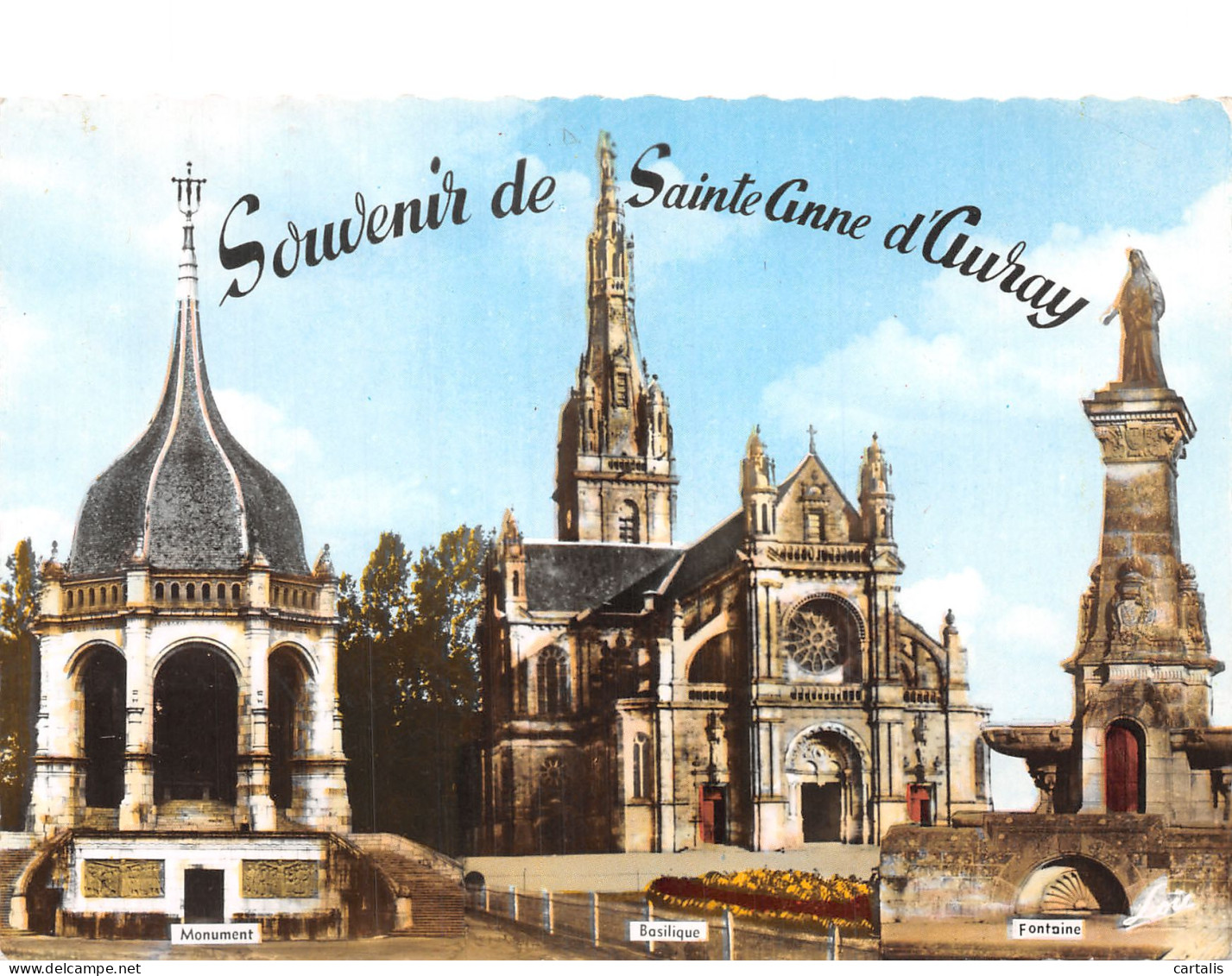 56-SAINTE ANNE D AURAY-N°4256-D/0165 - Sainte Anne D'Auray