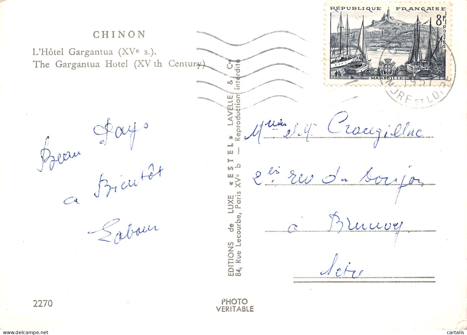 37-CHINON-N°4256-D/0055 - Chinon