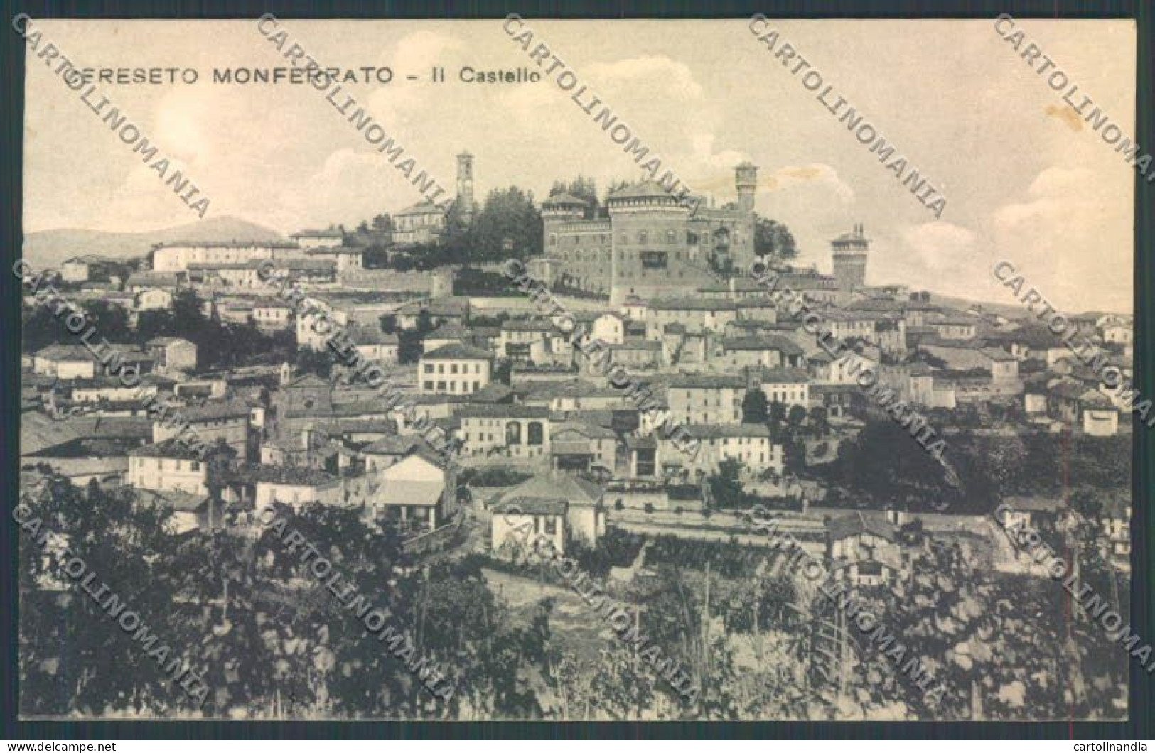 Alessandria Cereseto Monferrato Cartolina LQ0881 - Alessandria