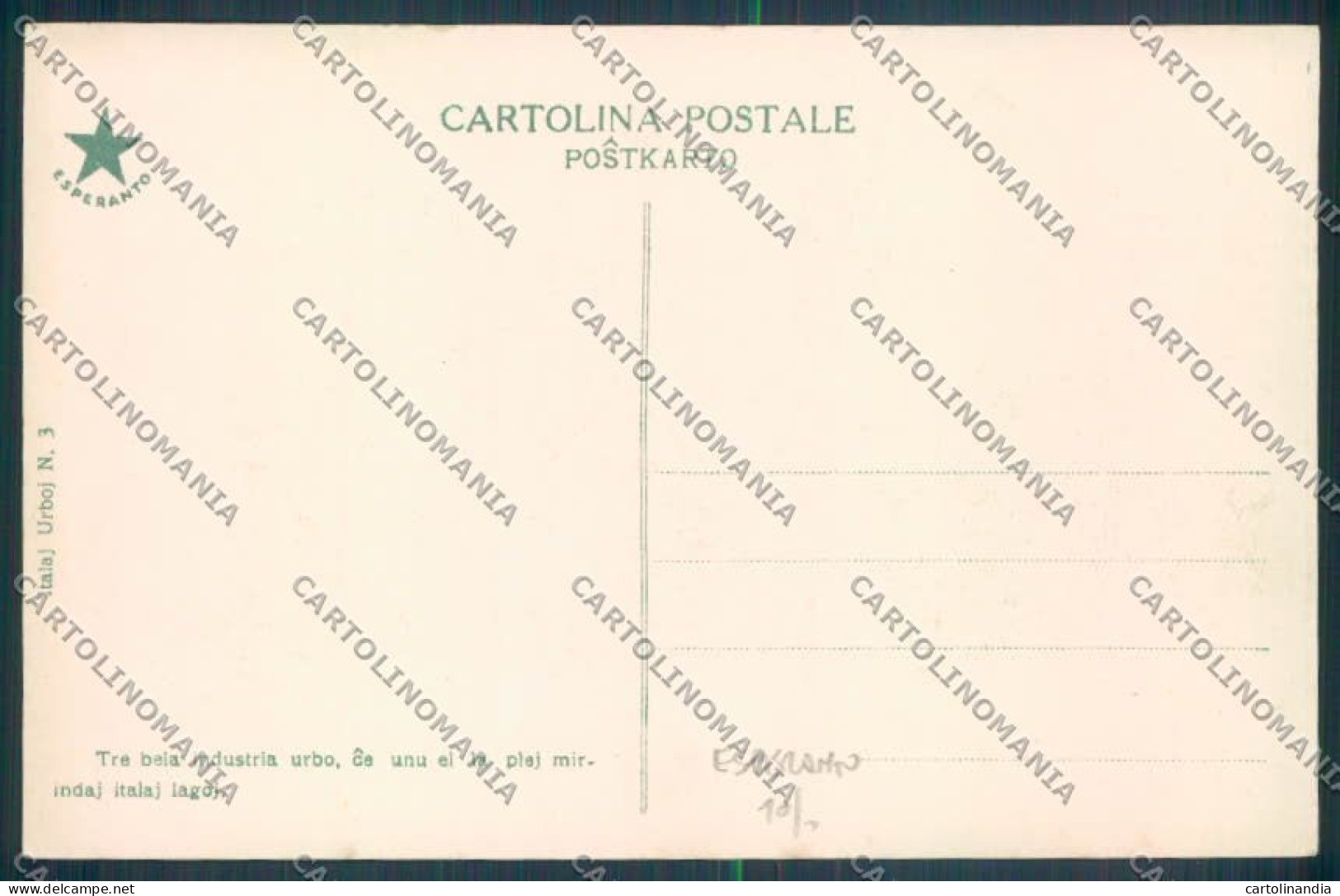 Como Città Esperanto Cartolina LQ1136 - Como