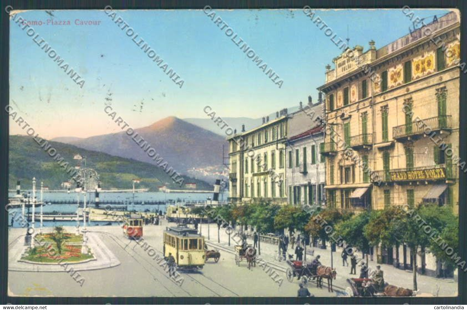 Como Città Tram Cartolina LQ1148 - Como