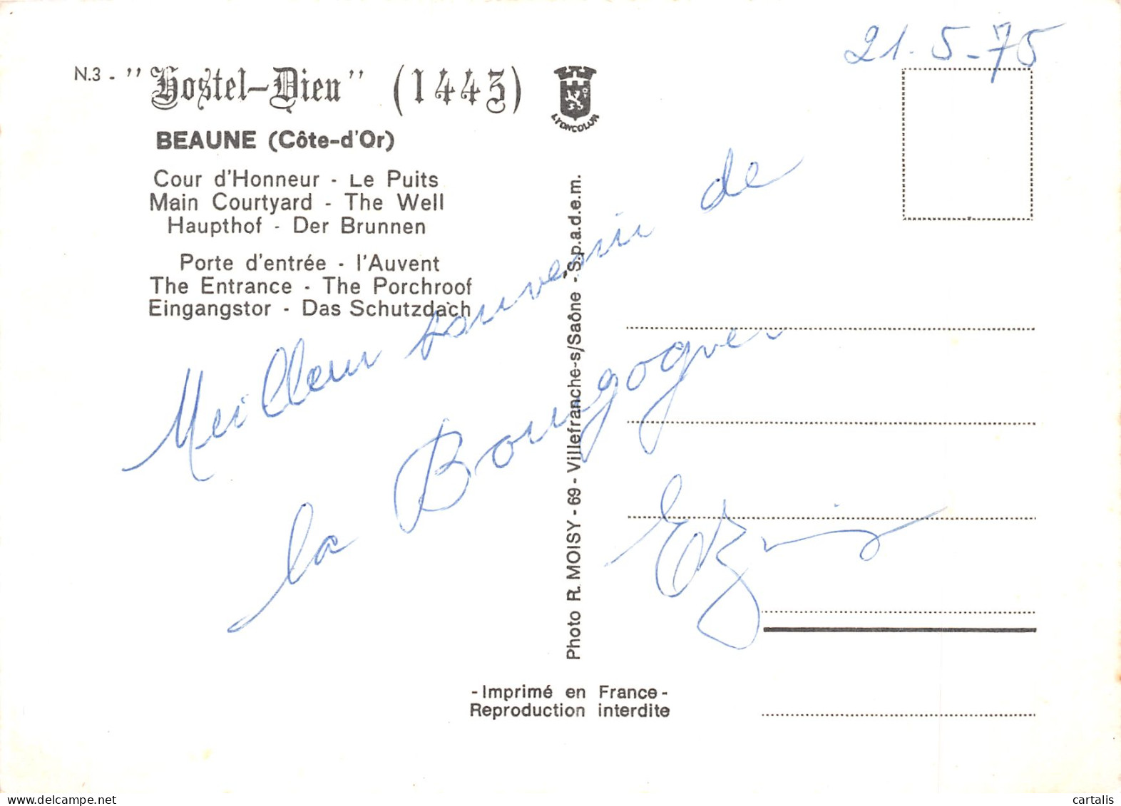 21-BEAUNE-N°4257-C/0037 - Beaune