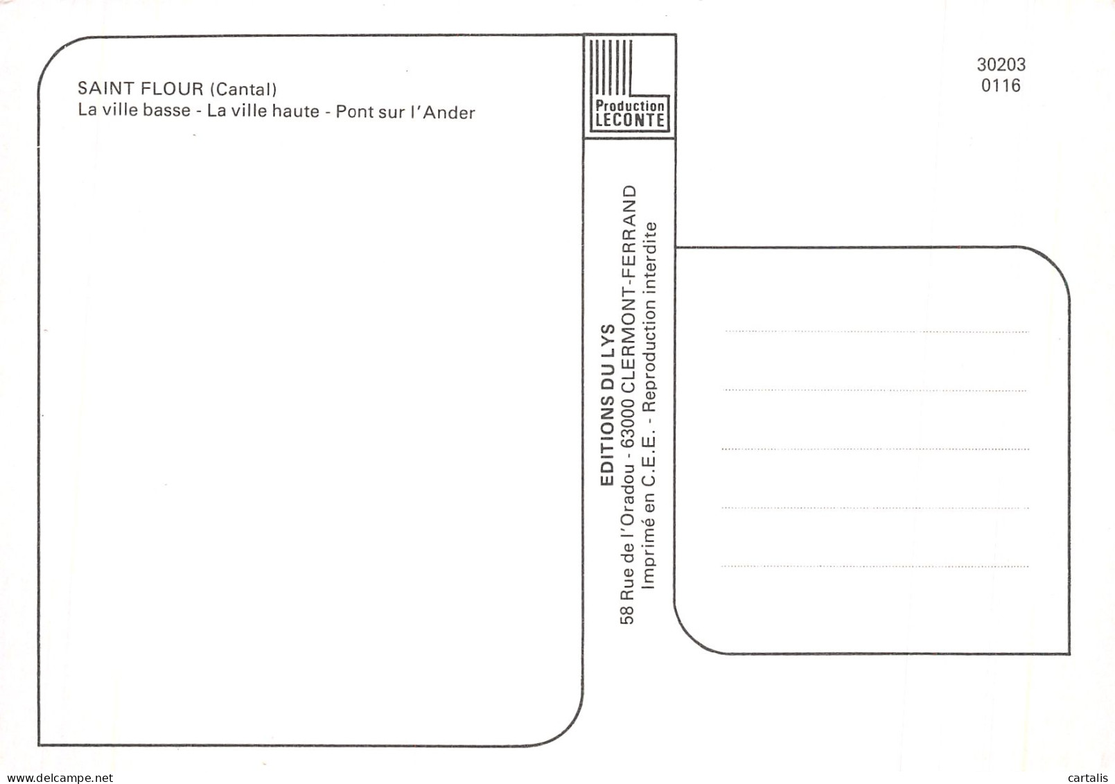 15-SAINT FLOUR-N°4257-B/0397 - Saint Flour