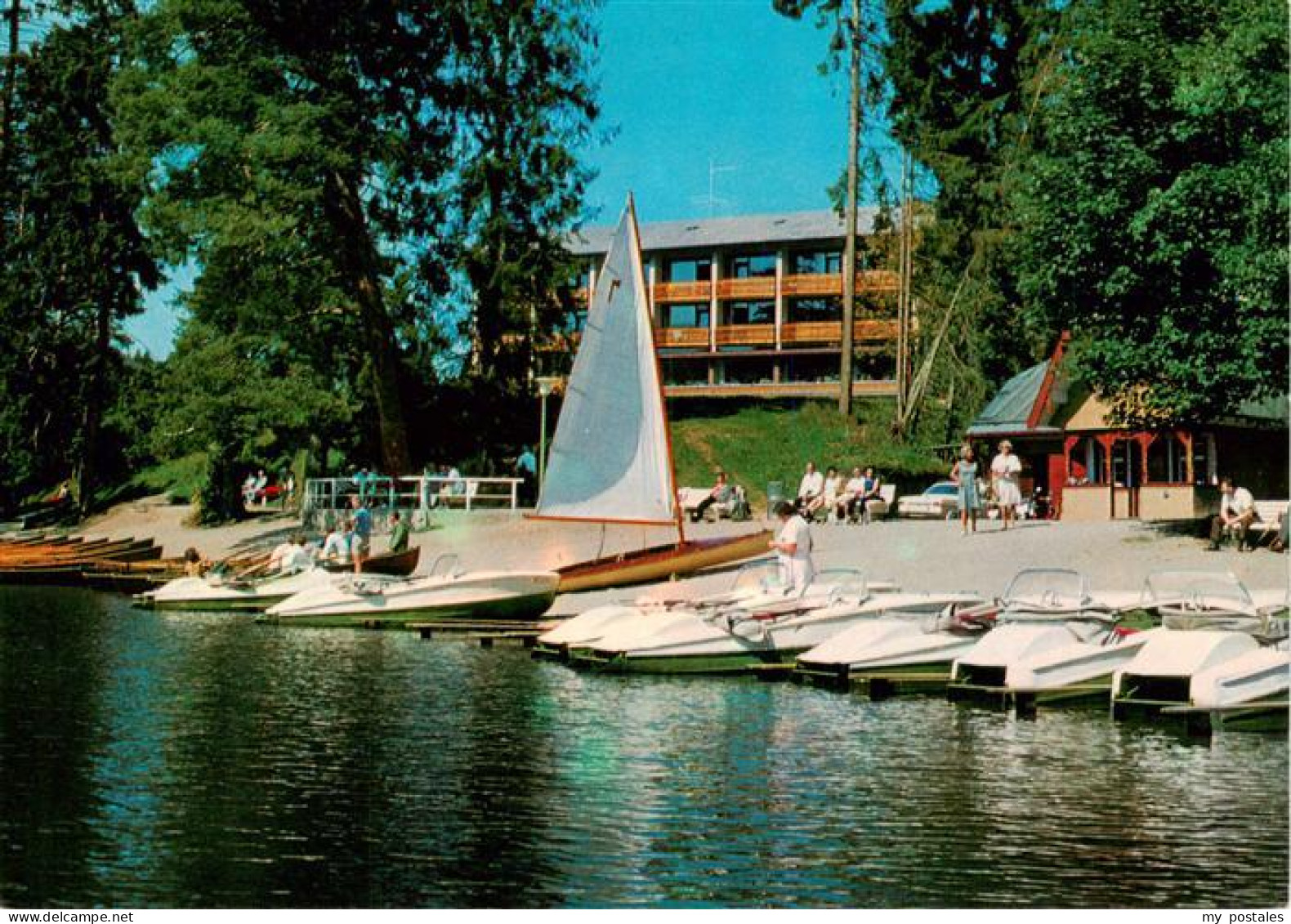 73928781 Titisee-Neustadt Seehotel Wiesler Am Kurpark Bootsliegeplatz - Titisee-Neustadt