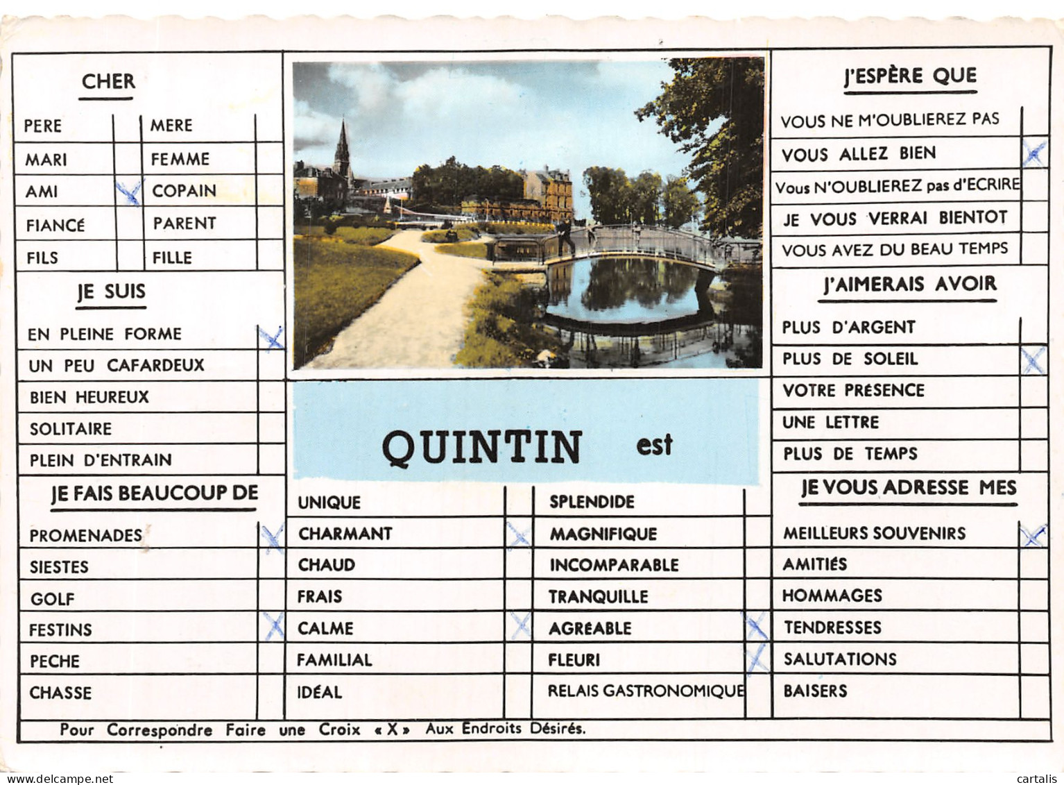 22-QUINTIN-N°4257-A/0131 - Quintin