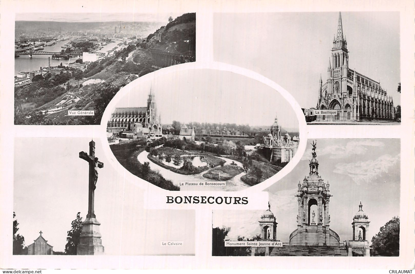76-BONSECOURS-N°T5062-F/0063 - Bonsecours