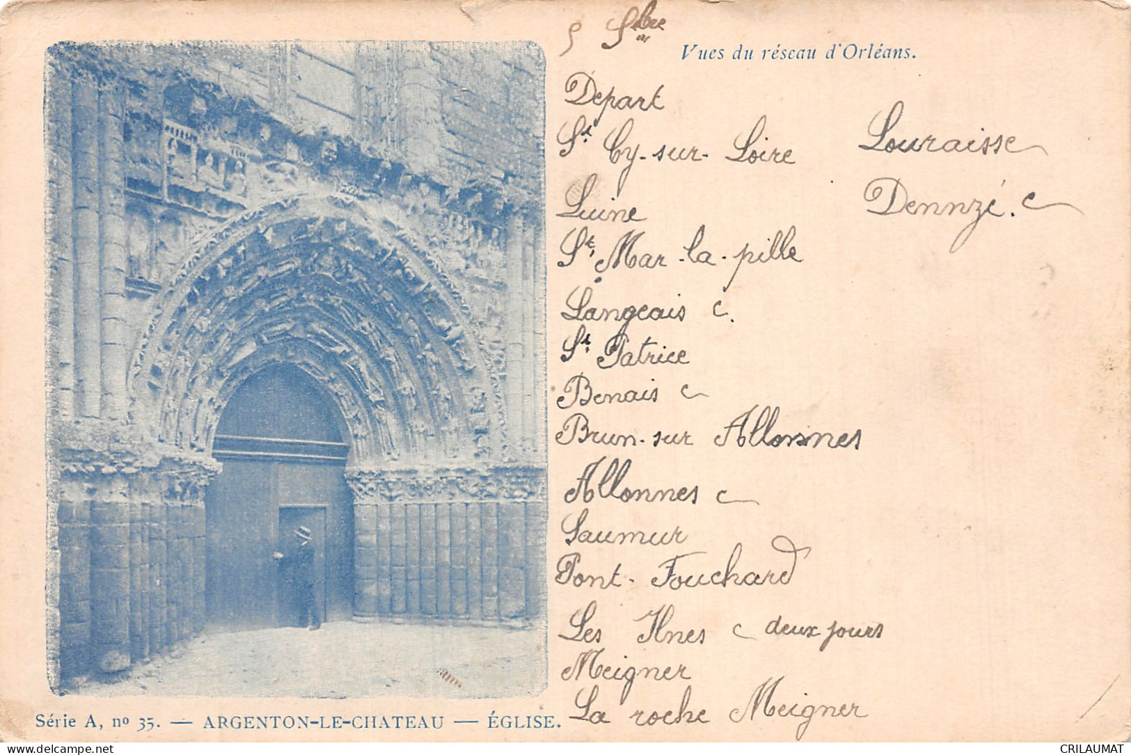 79-ARGENTON CHATEAU -N°T5062-D/0295 - Argenton Chateau