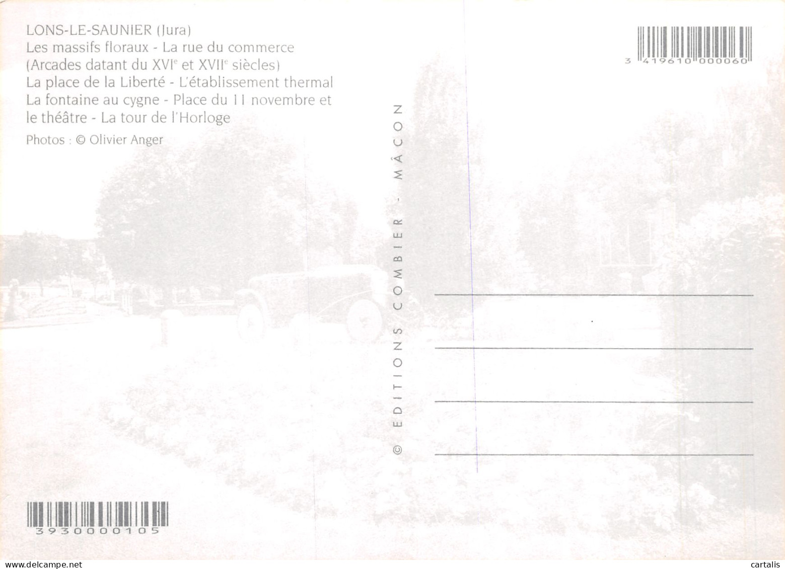 39-LONS LE SAUNIER-N°4257-D/0159 - Lons Le Saunier