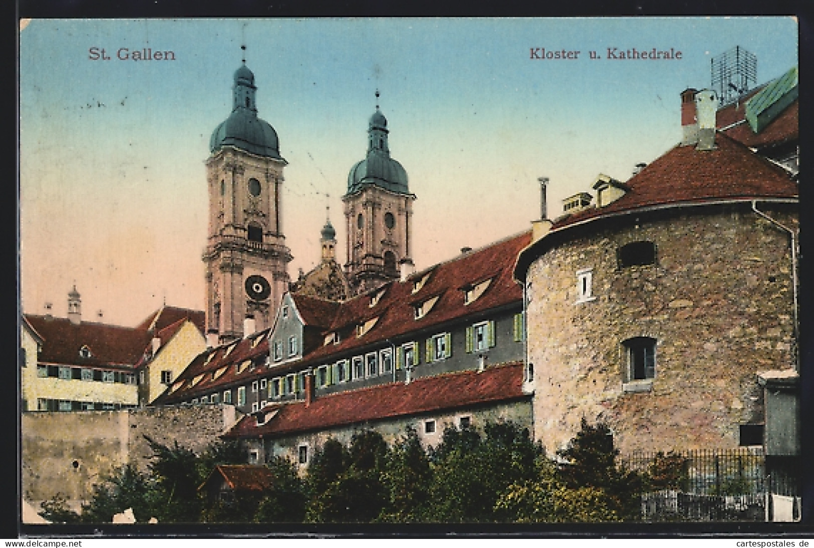 AK St. Gallen, Kloster Und Kathedrale  - St. Gallen