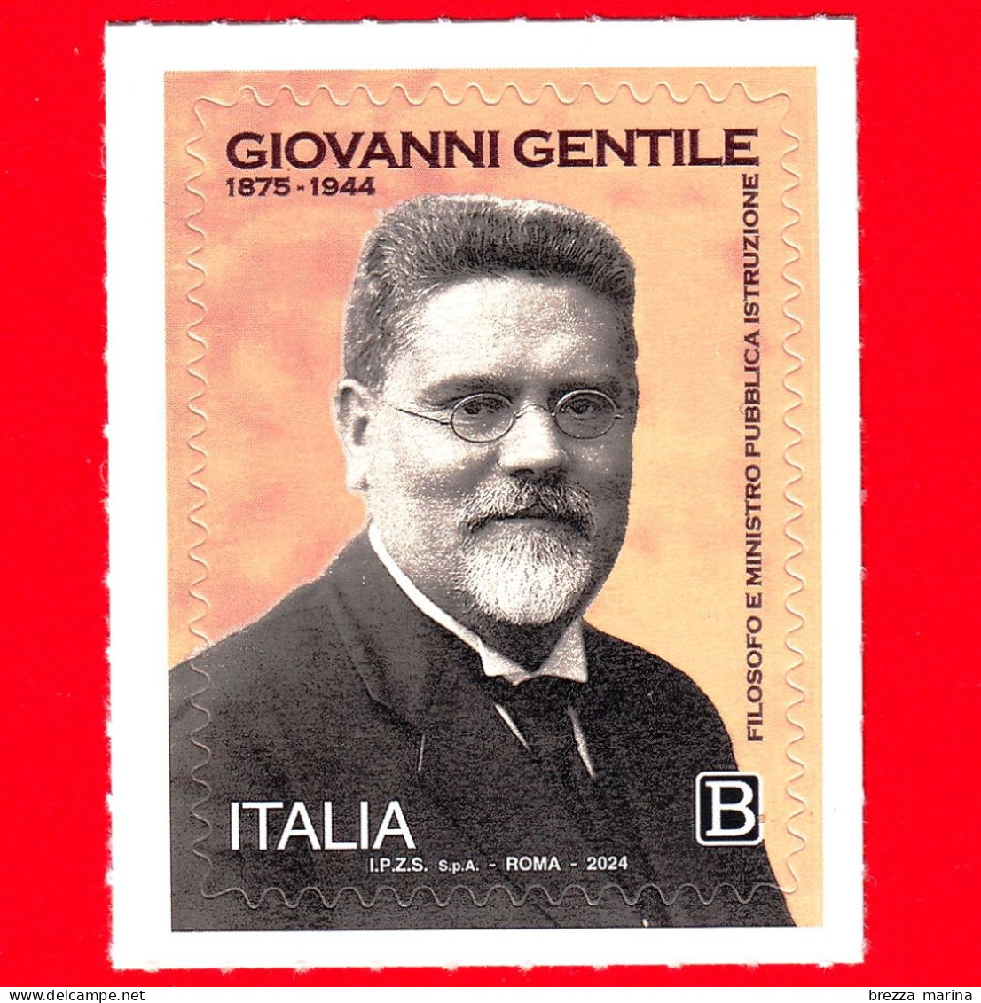 Nuovo - MNH - ITALIA - 2024 - 80 Anni Della Morte Di Giovanni Gentile, Filosofo - B - 2021-...: Ungebraucht