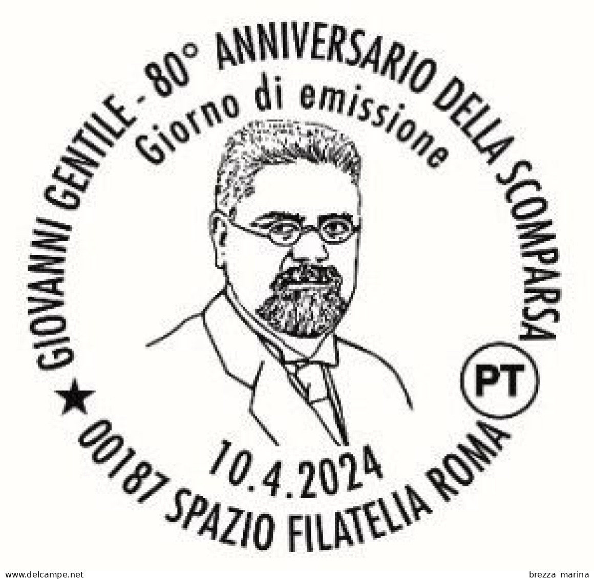 Nuovo - MNH - ITALIA - 2024 - 80 Anni Della Morte Di Giovanni Gentile, Filosofo - B - 2021-...: Nieuw/plakker