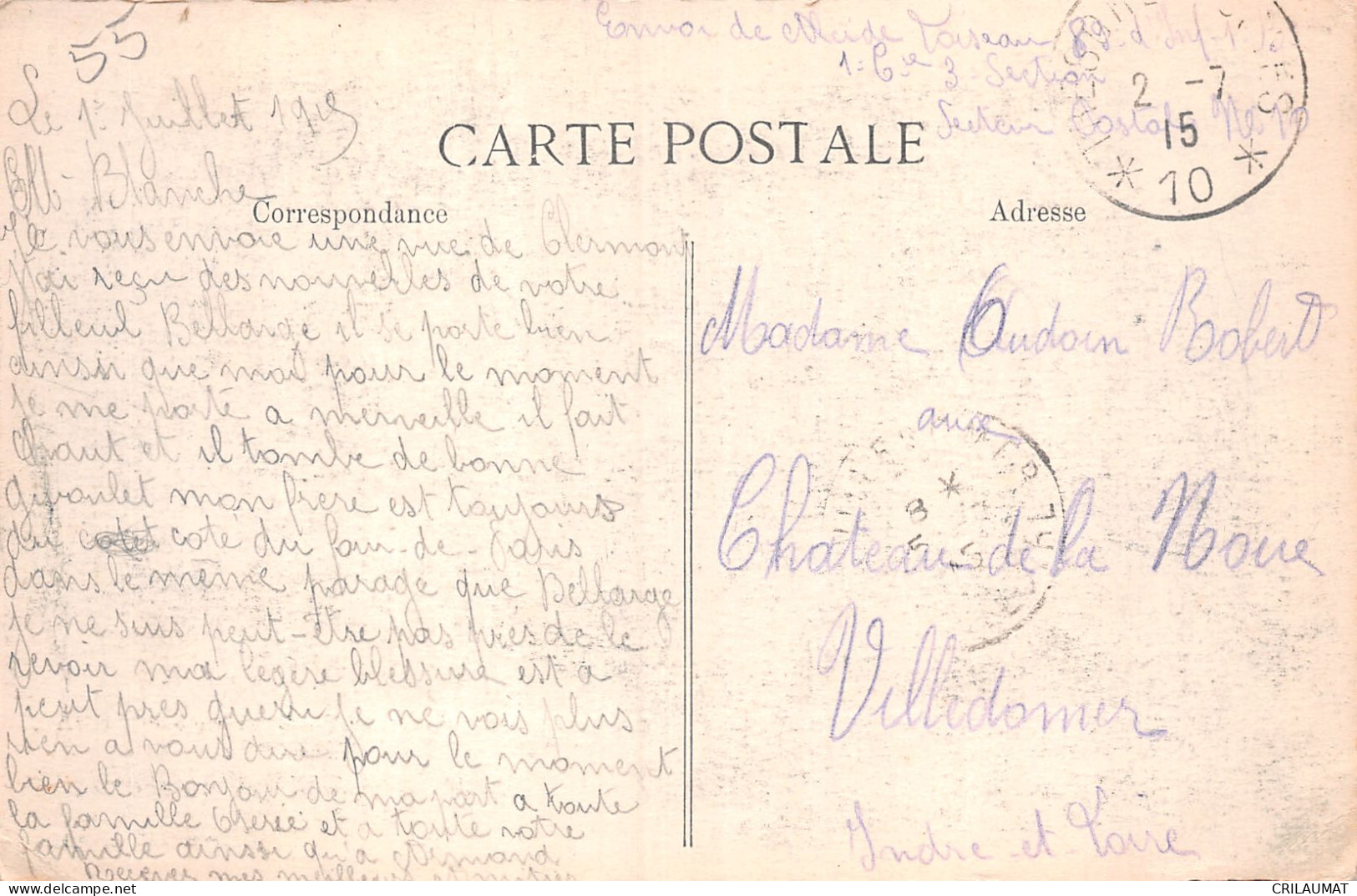 55-CLERMONT EN ARGONNE-N°T5063-A/0015 - Clermont En Argonne