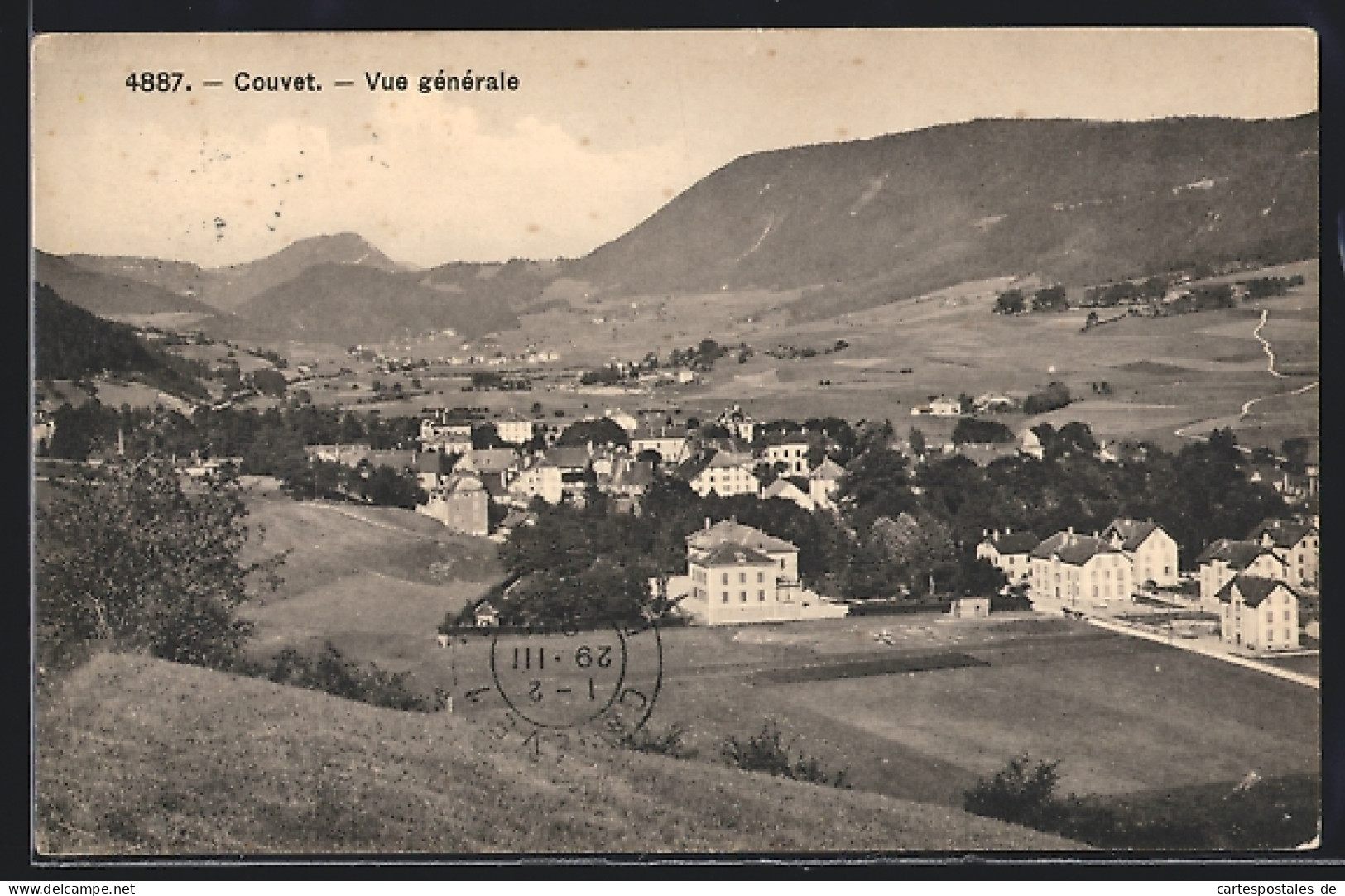 AK Couvet, Vue Générale  - Couvet