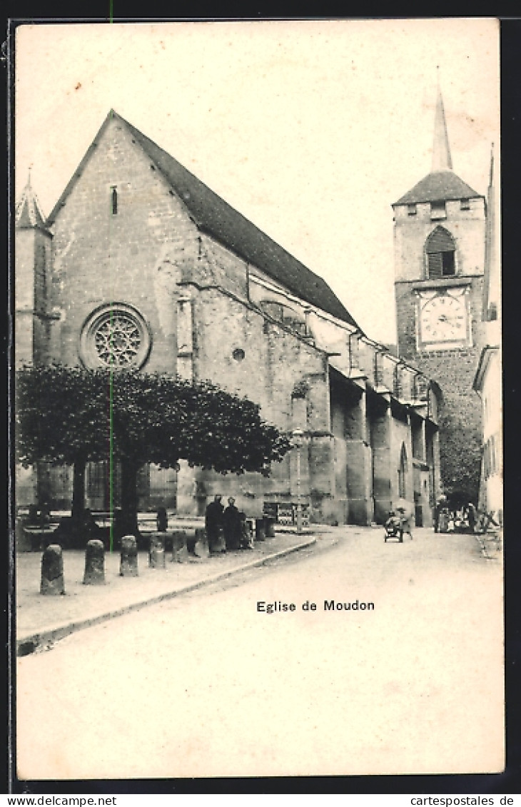 AK Moudon, L`Eglise  - Moudon