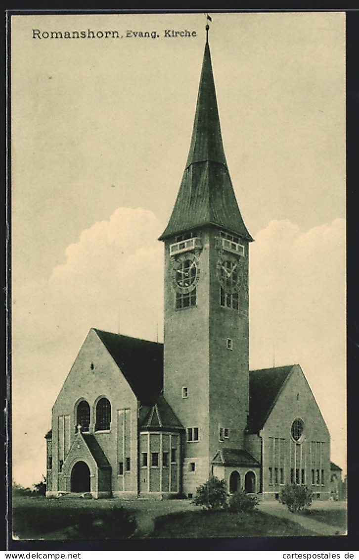 AK Romanshorn, Evangelische Kirche  - Romanshorn