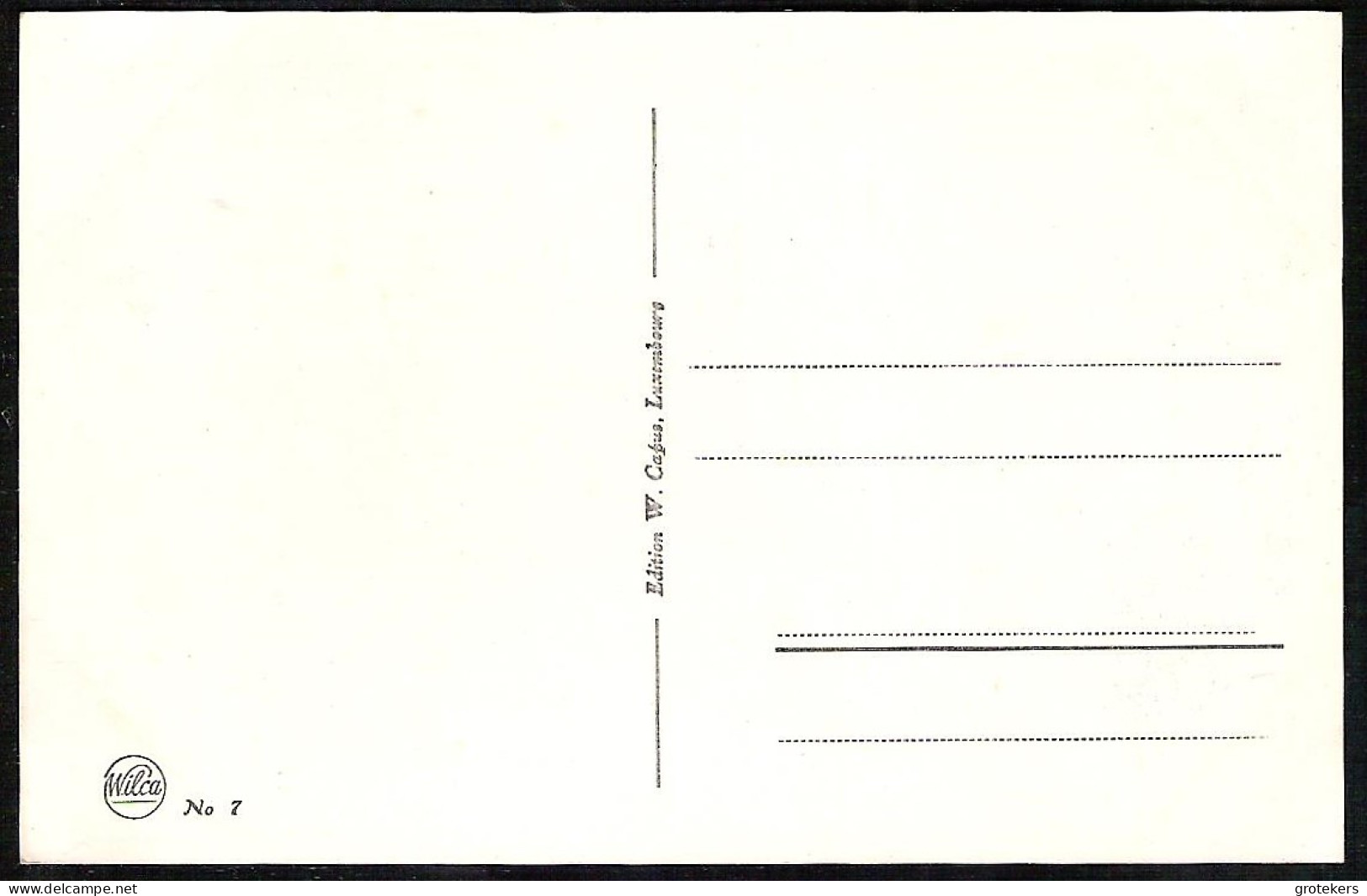 REMICH Caves St. Martin Une Vue Des Réserves En Bouteilles ± 1932 - Remich