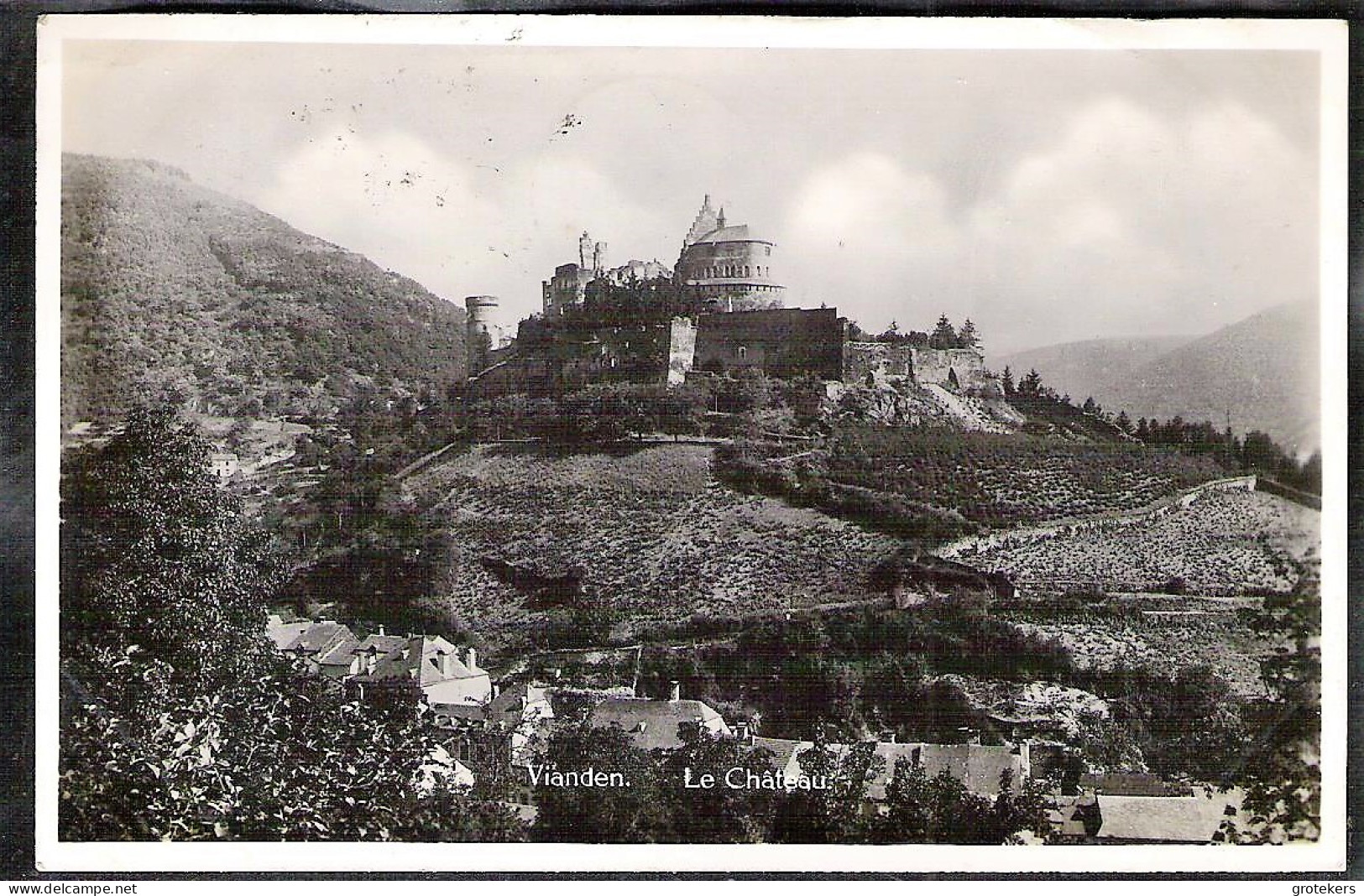 VIANDEN Le Château 1931    Castle / Kasteel / Schloss - Vianden