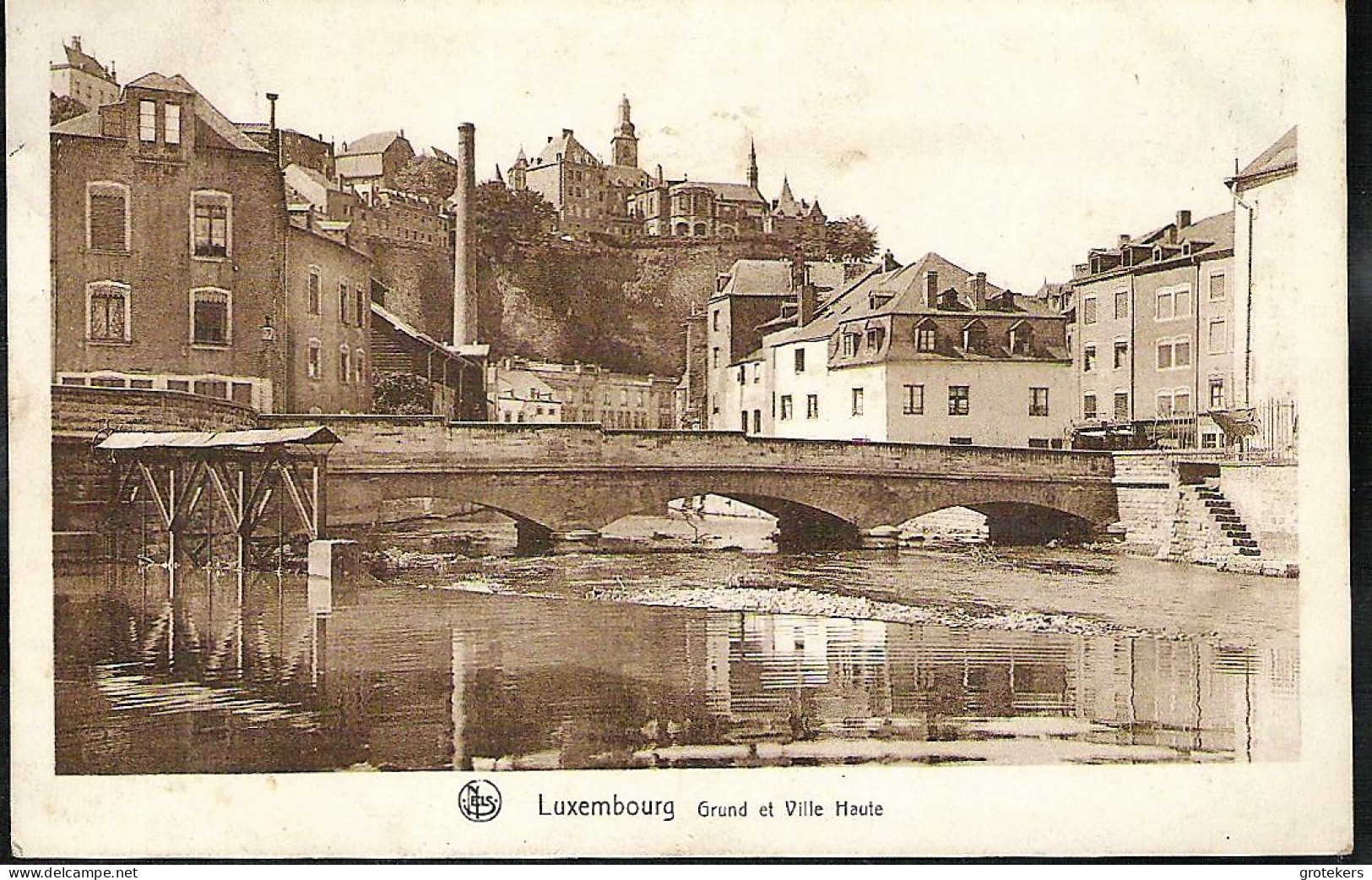 LUXEMBOURG Grund Et Ville Haute 1927 - Luxemburg - Town