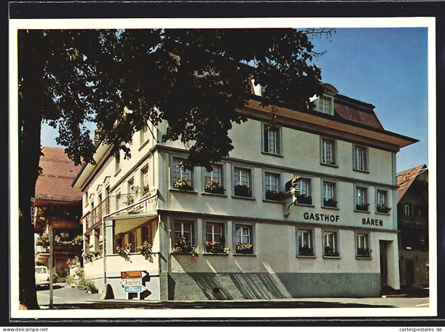 AK Schwarzenburg, Hotel Restaurant Bären  - Schwarzenburg