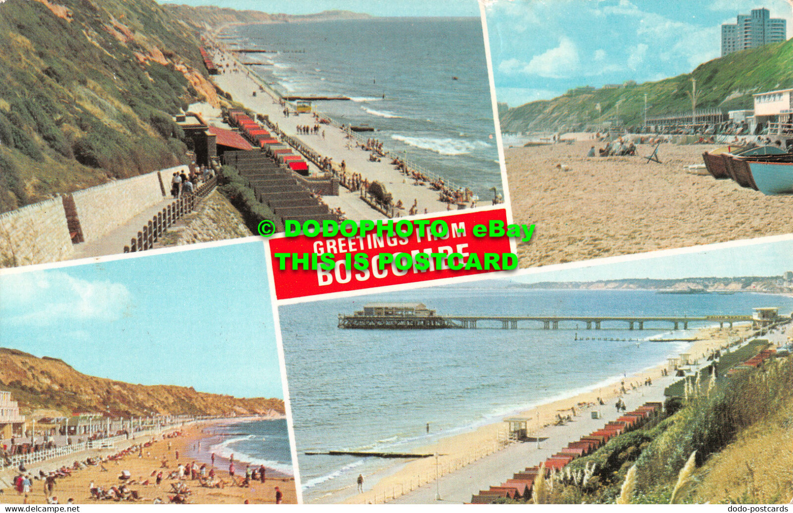 R485133 Greetings From Boscombe. Dennis. 1975. Multi View - World