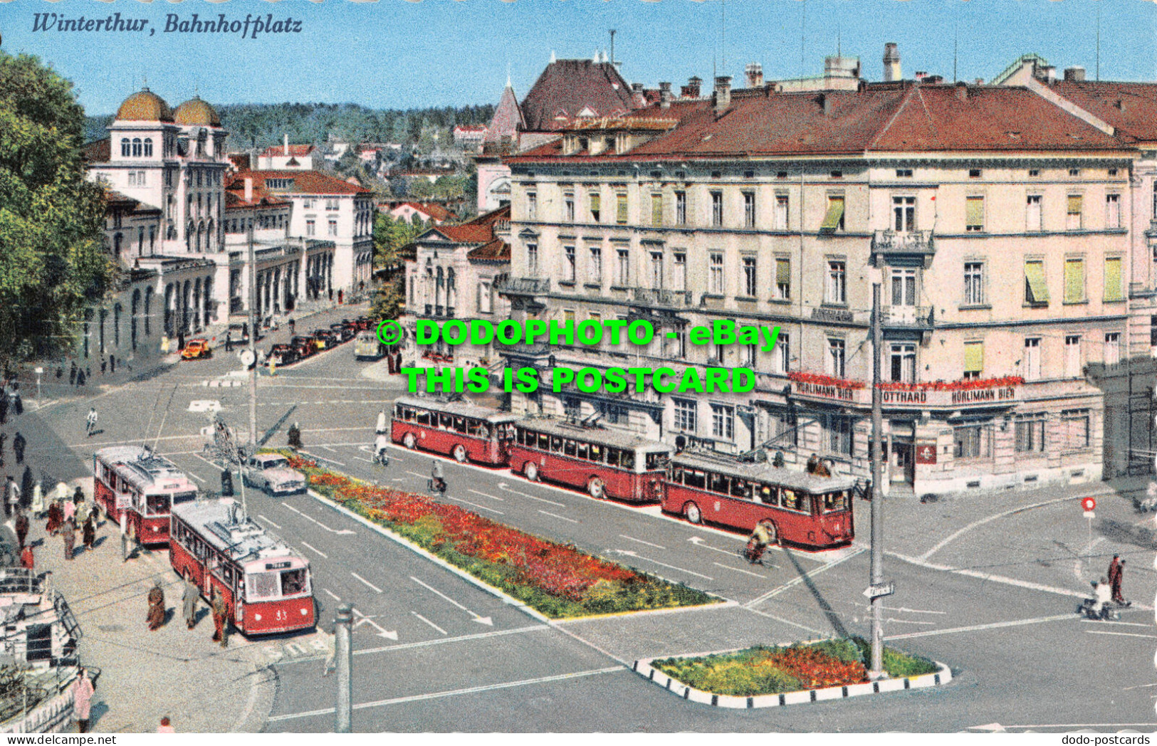 R484921 Winterthur. Bahnhofplatz. Rud. Sutter. 9055 - World