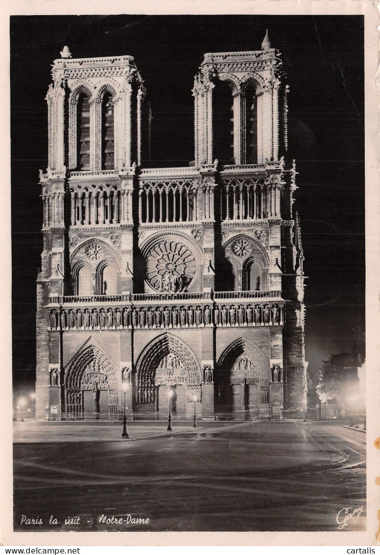 75-PARIS NOTRE DAME-N°4258-C/0037 - Notre-Dame De Paris