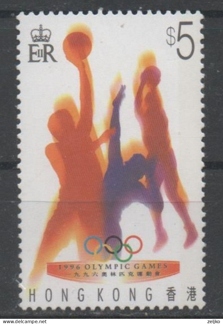 Hong Kong, Used, 1996, Michel 765Aa, Basketball - Sonstige & Ohne Zuordnung