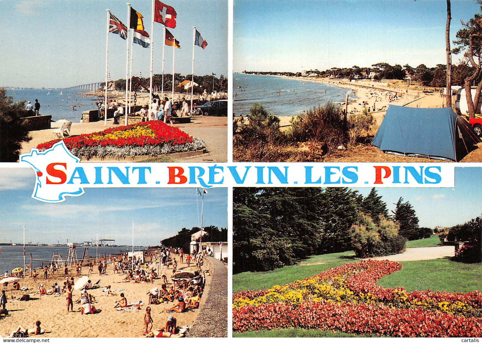 44-SAINT BREVIN LES PINS-N°4258-B/0009 - Saint-Brevin-les-Pins