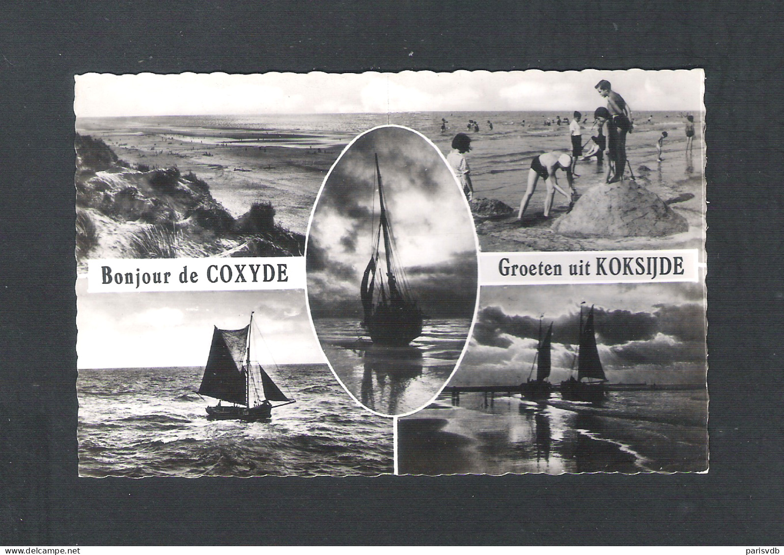 COXYDE - KOKSIJDE   - BONJOUR DE  COXYDE - GROETEN UIT KOKSIJDE (NELS) (Afm. 14 Cm X 9 Cm) (12.863) - Koksijde