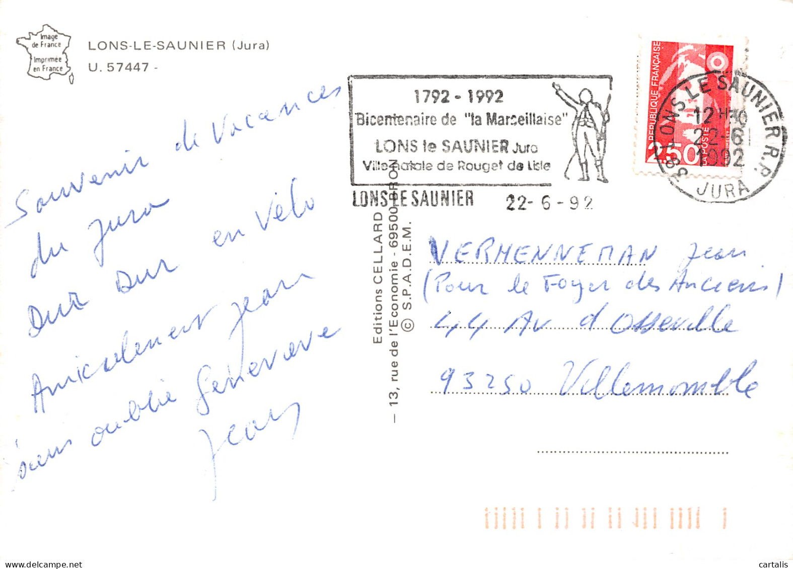 39-LONS LE SAUNIER-N°4258-A/0143 - Lons Le Saunier