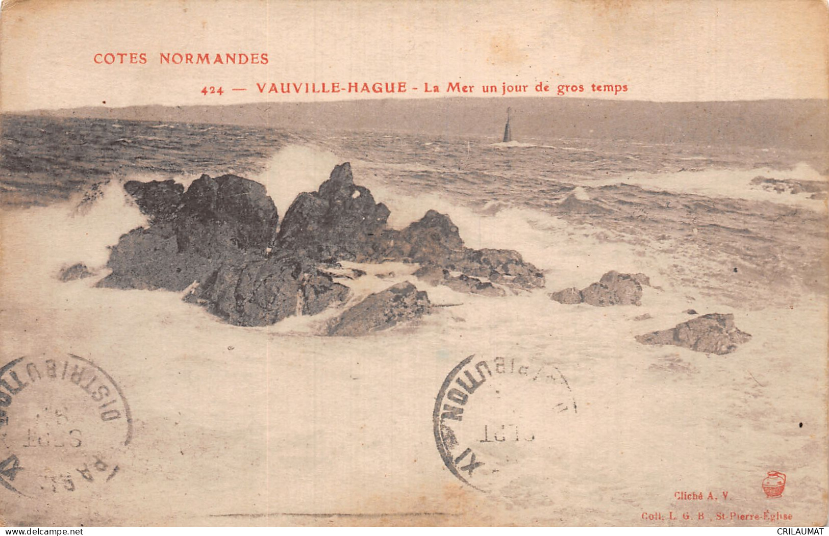 50-VAUVILLE HAGUE-N°T5063-C/0063 - Other & Unclassified