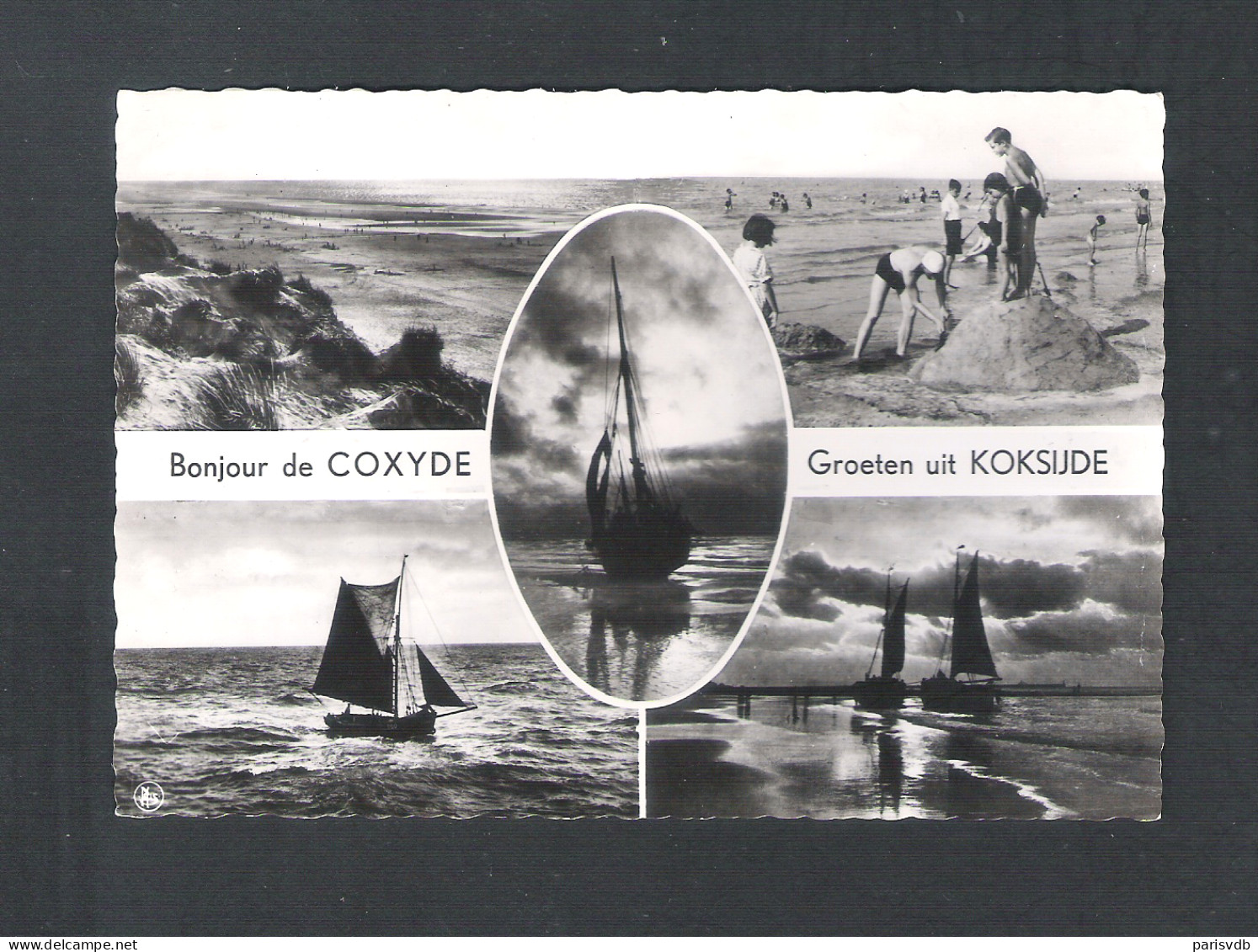 COXYDE - KOKSIJDE   - BONJOUR DE  COXYDE - GROETEN UIT KOKSIJDE (NELS) (Afm. 15 Cm X 10.3 Cm) (12.864) - Koksijde