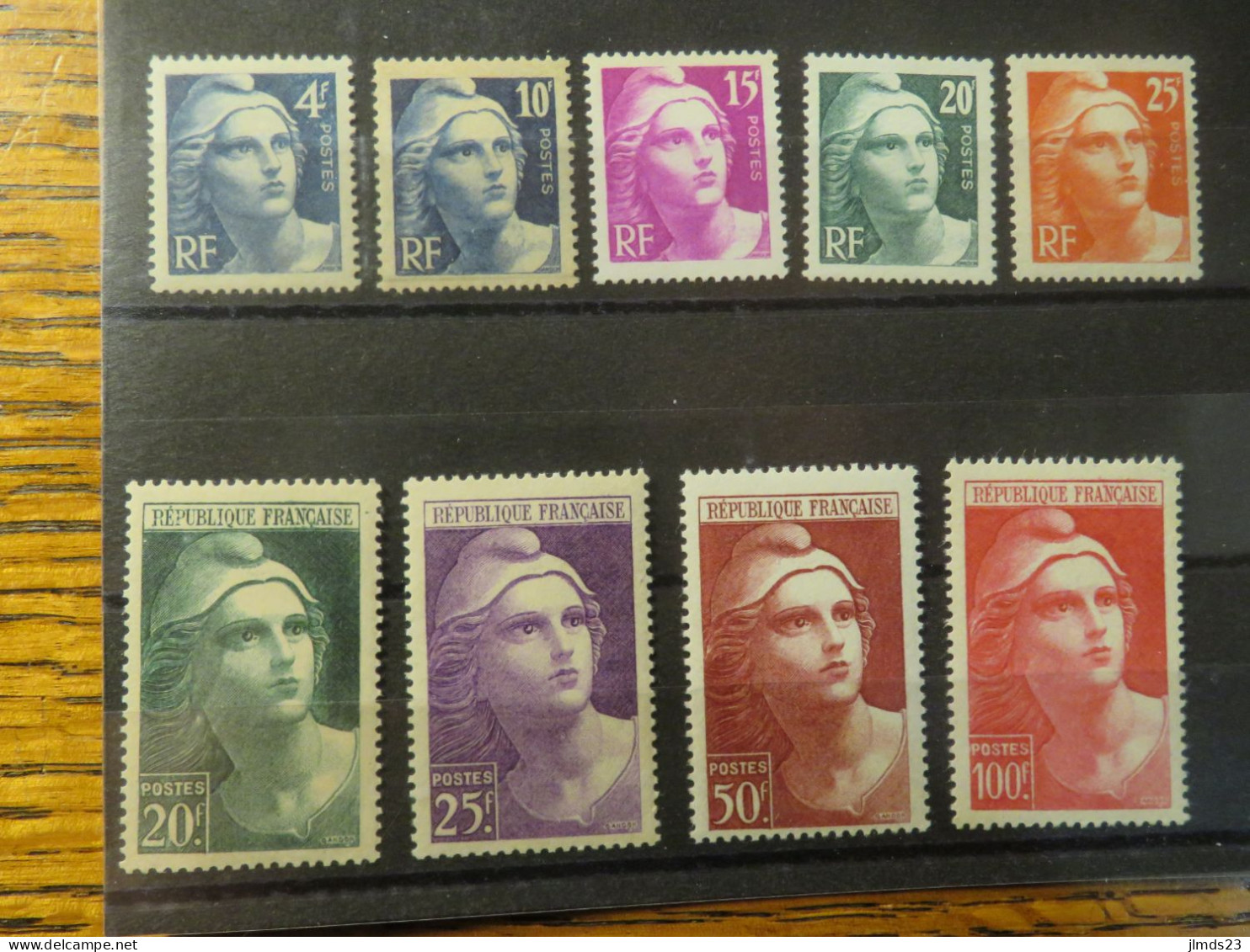 FRANCE, SERIE 725/733, LUXE**, COTATION : 46 € - Unused Stamps