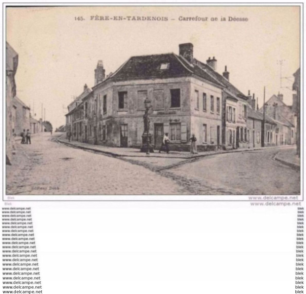 02. Aisne : Fere En Tardenois . Carrefour De La Deesse . - Fere En Tardenois