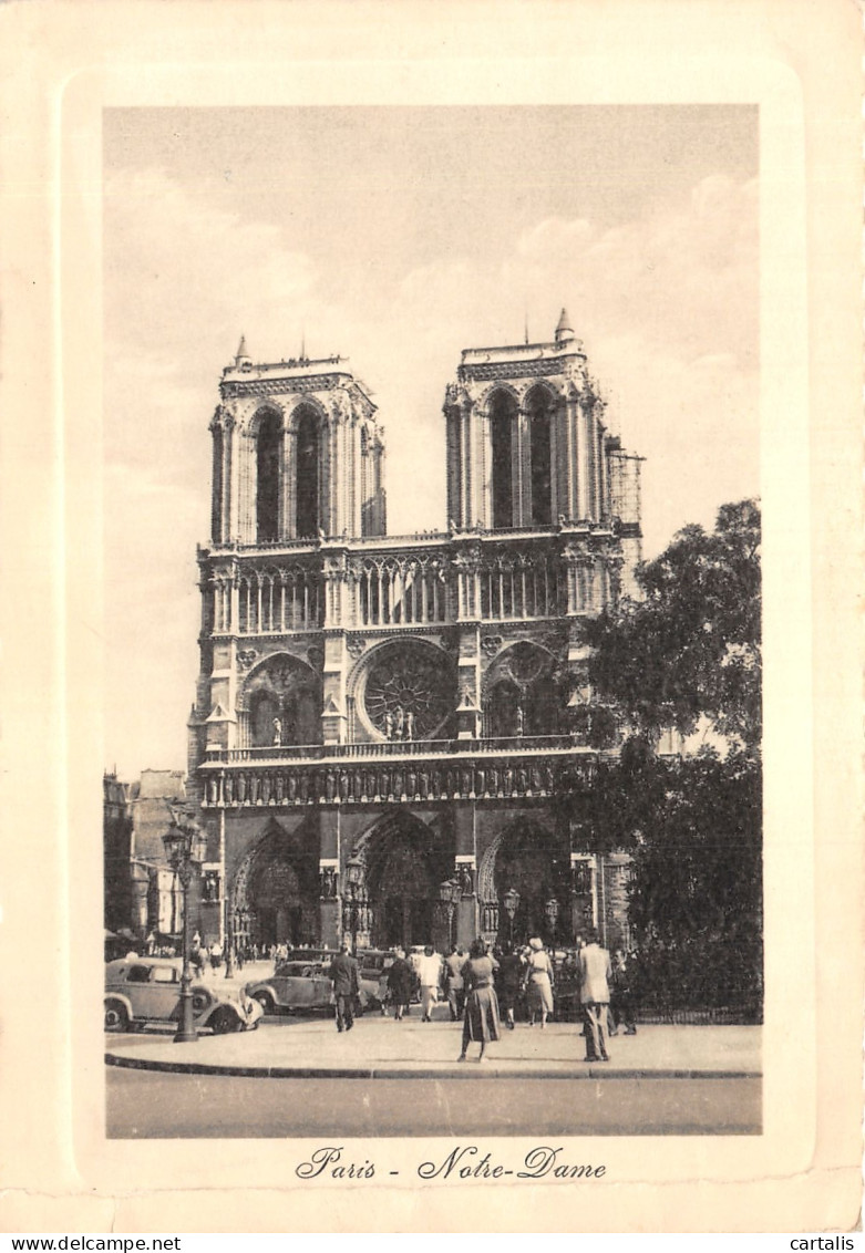 75-PARIS NOTRE DAME-N°4259-A/0145 - Notre Dame De Paris
