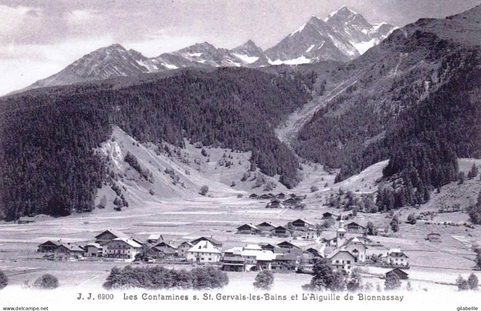 74 - Haute Savoie -  SAINT GERVAIS Les BAINS  - Les Contamines Et L'aiguille De Bionnassay - Saint-Gervais-les-Bains