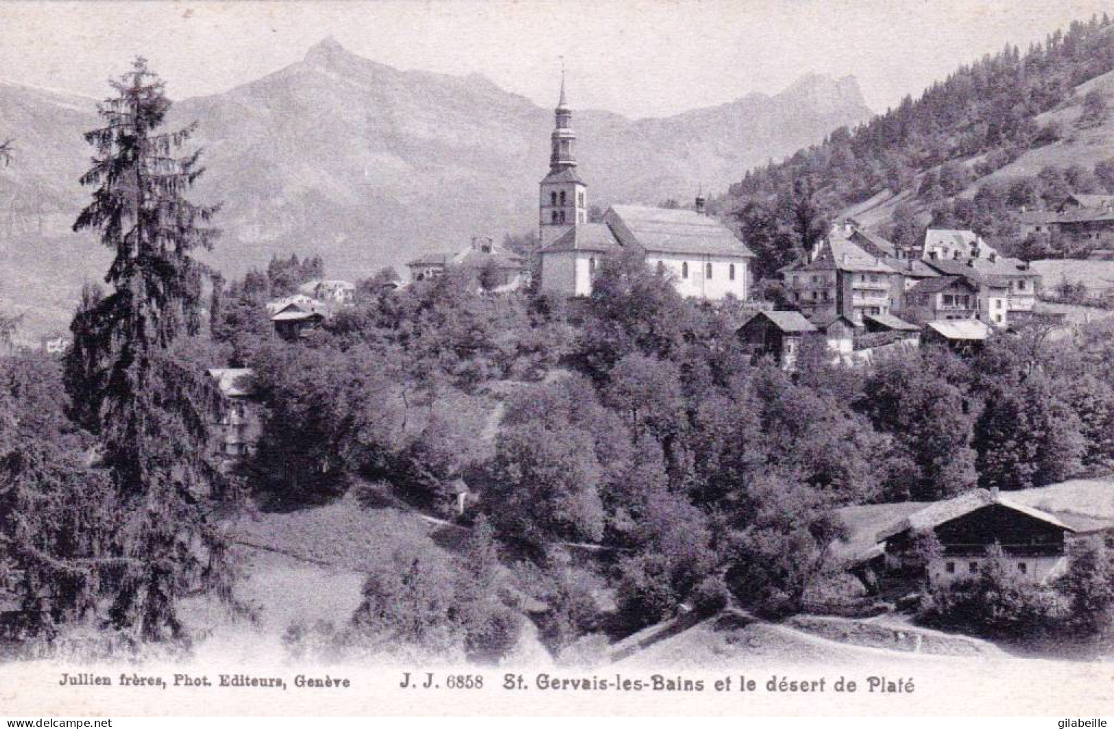 74 - Haute Savoie -  SAINT GERVAIS Les BAINS Et Le Désert De Platé - Saint-Gervais-les-Bains