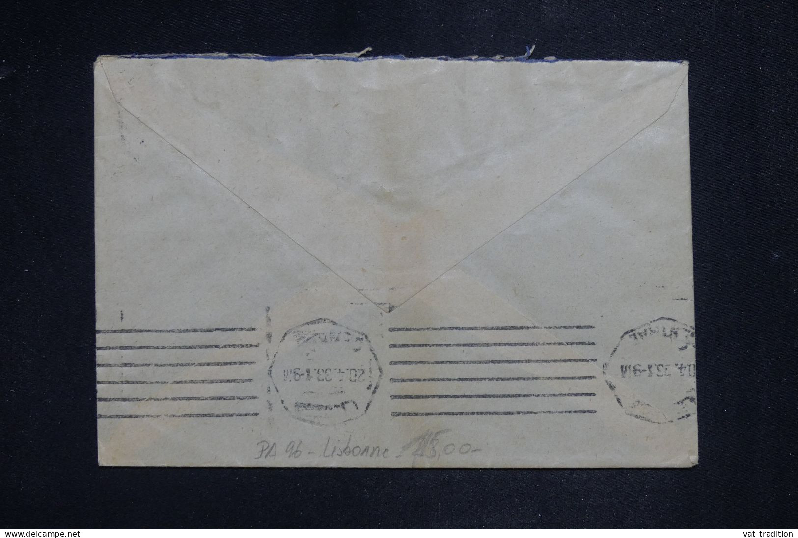 PORTUGAL - Lettre > La Suisse - 1935 - A 2874 - Postmark Collection