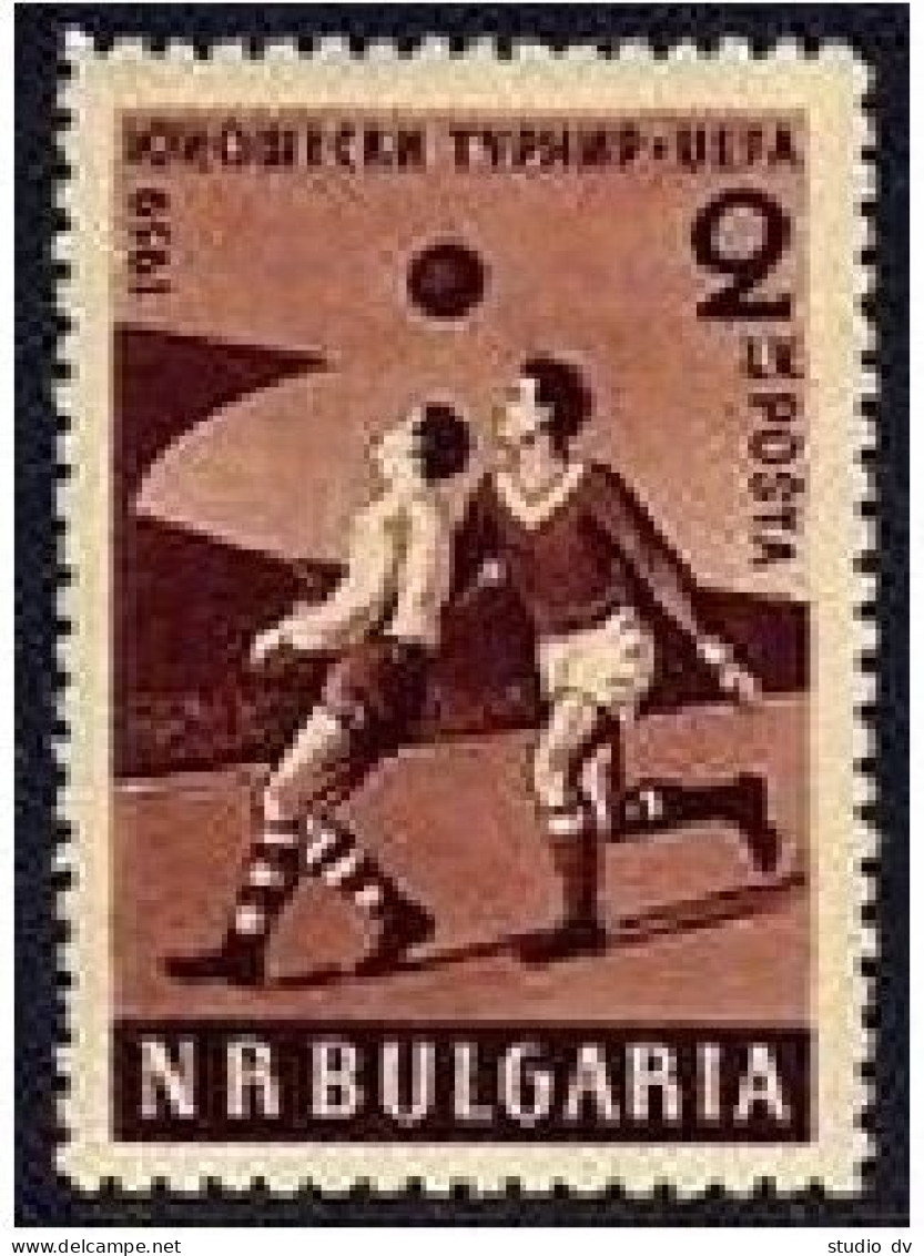 Bulgaria 1043, MNH. Michel 1101. European Youth Soccer Championship, 1959. - Unused Stamps