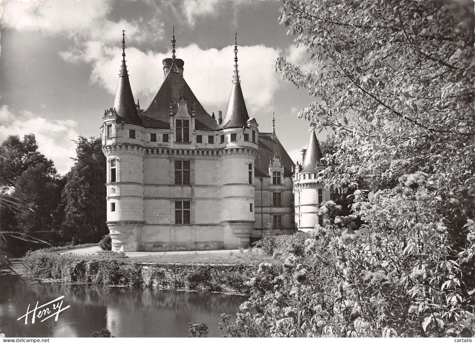 37-AZAY LE RIDEAU LE CHATEAU-N°4259-C/0355 - Azay-le-Rideau