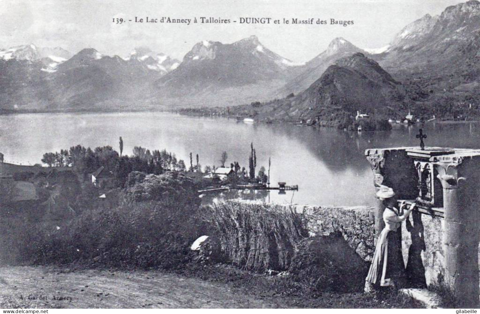 74 - Haute Savoie -  Le Lac D'Annecy A TALLOIRES - Duingt Et Le Massif Des Bauges - Talloires