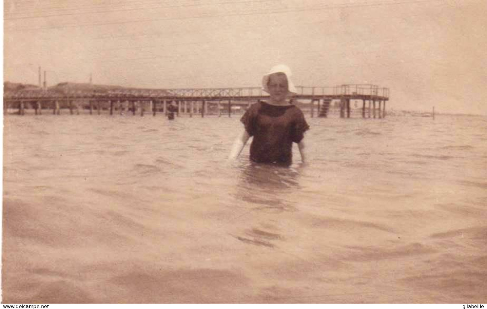 Photo Originale - 1905 - VENISE - VENEZIA -  Plage Du LIDO - Places