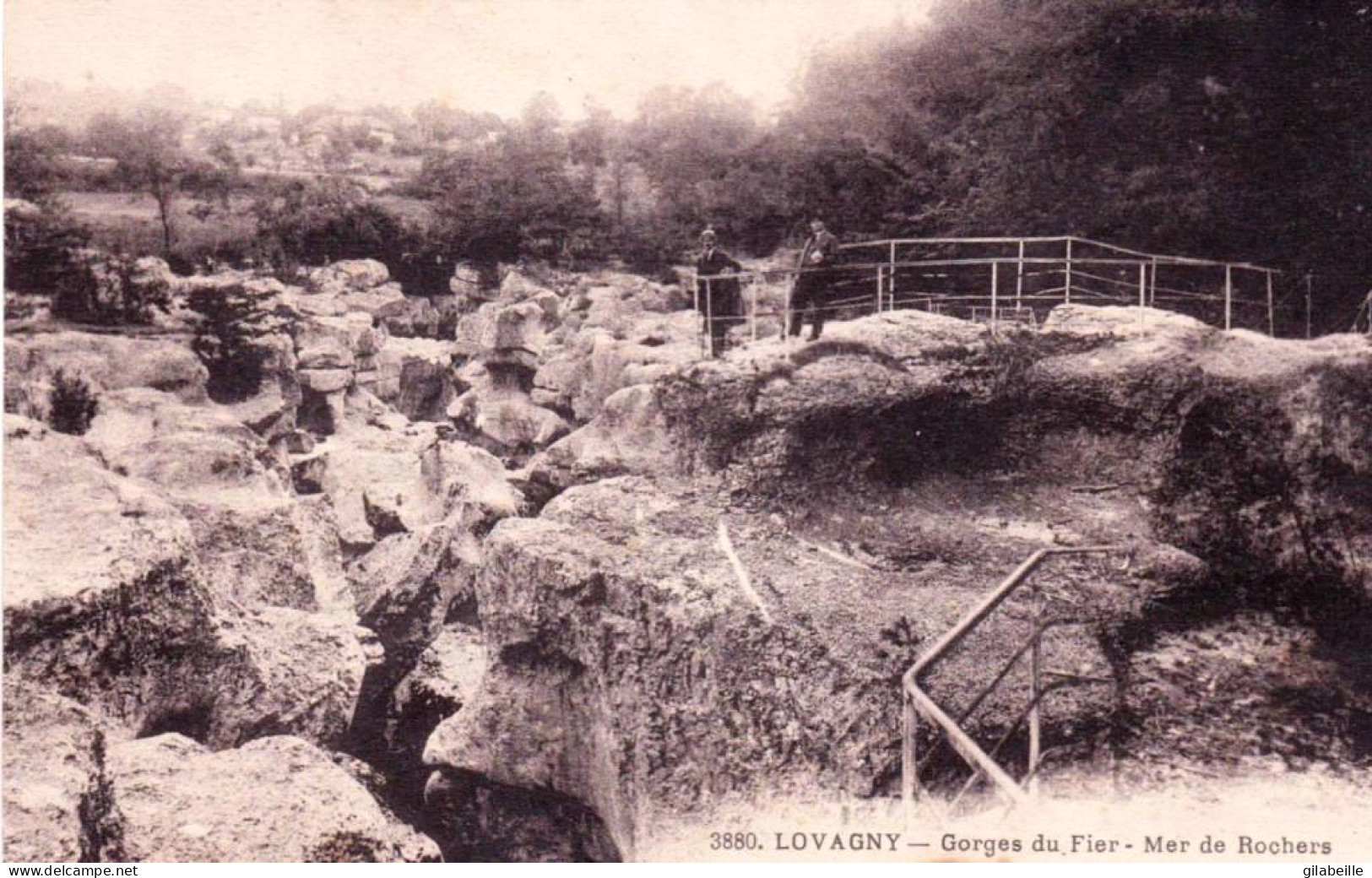 74 - Haute Savoie -  LOVAGNY -  Gorges Du Fier - Mer De Rochers - Lovagny