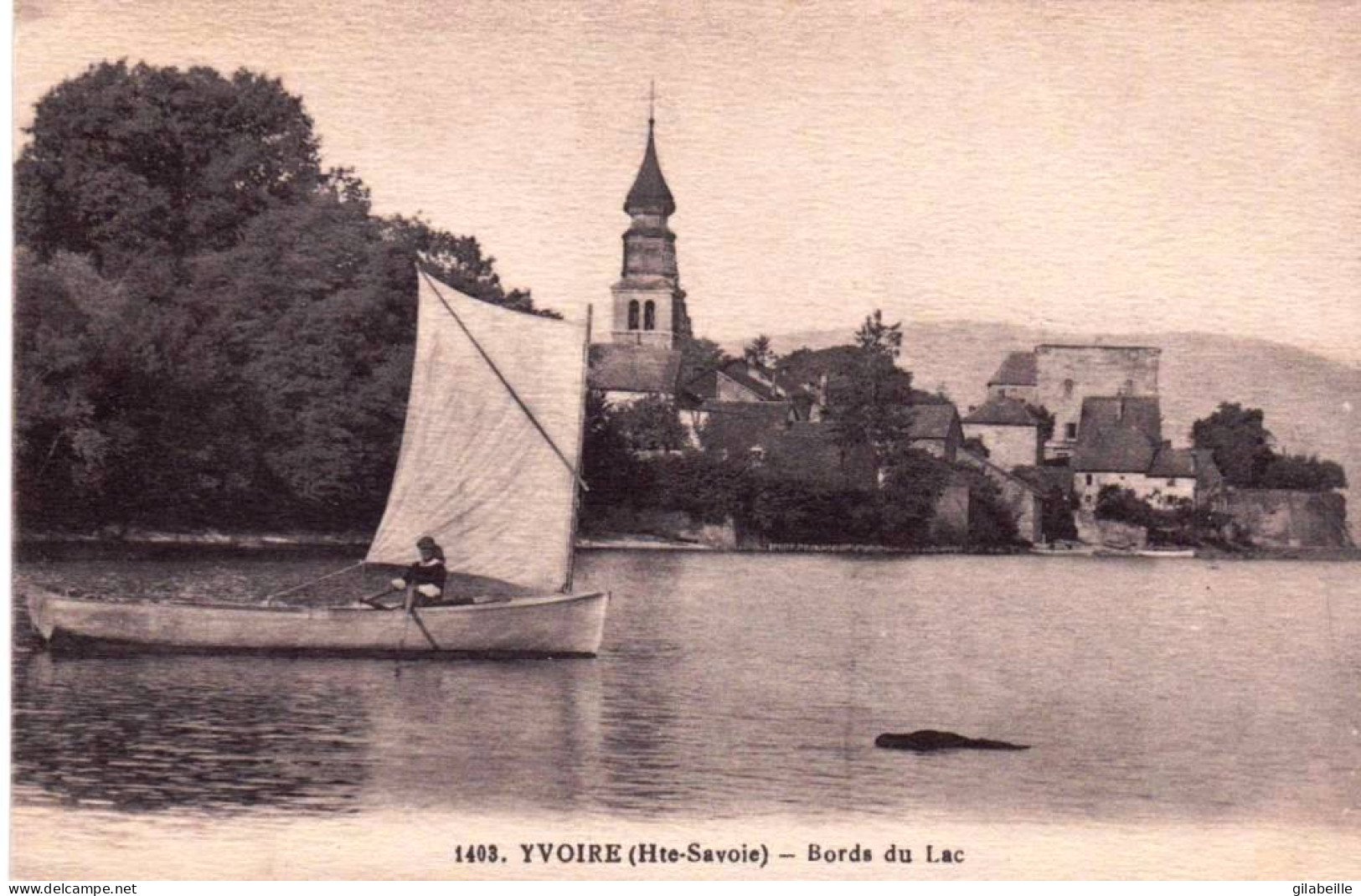 74 - Haute Savoie -  YVOIRE - Bords Du Lac - Yvoire