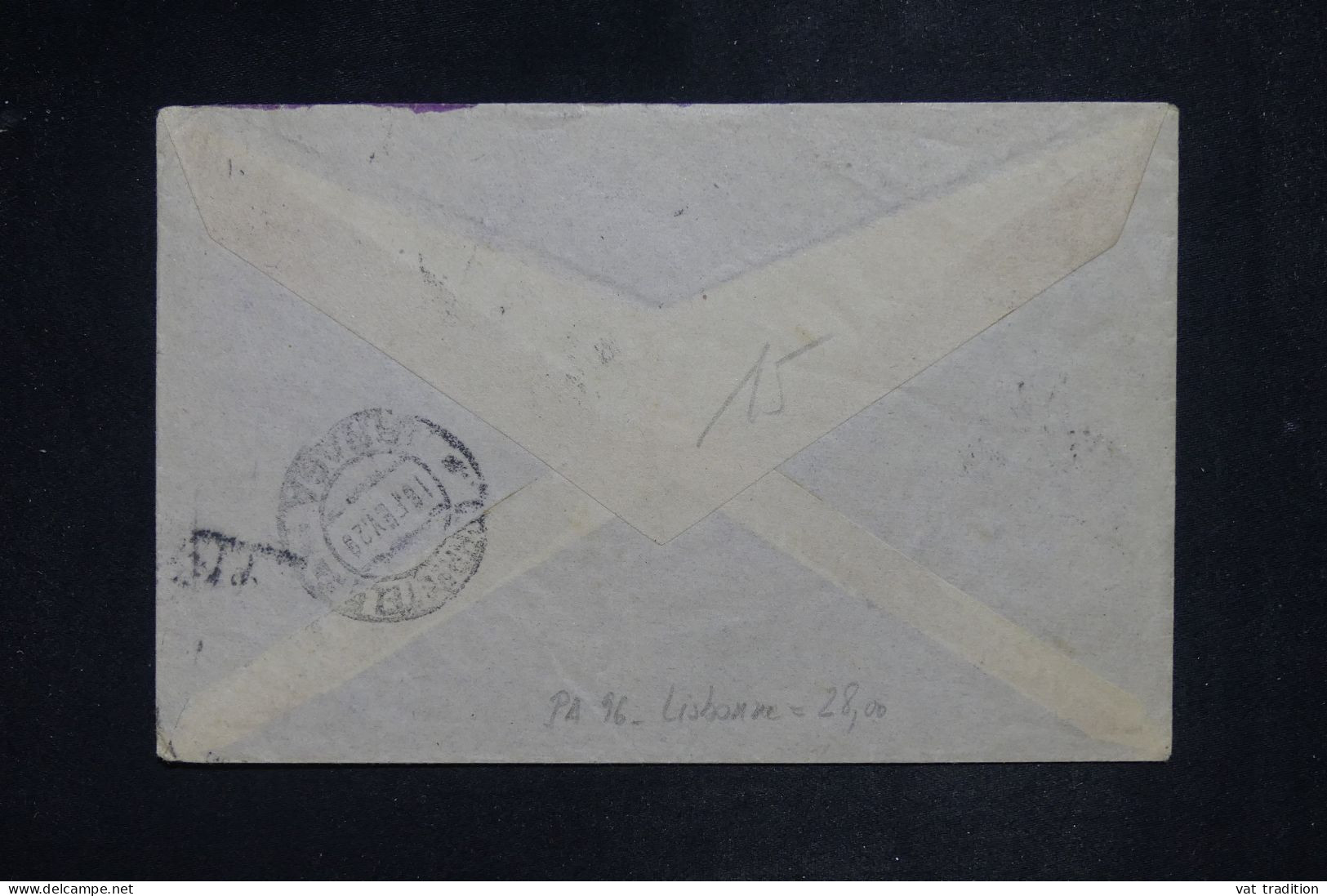 PORTUGAL - Lettre Intérieure Tricolore - 1931 - A 2875 - Marcophilie