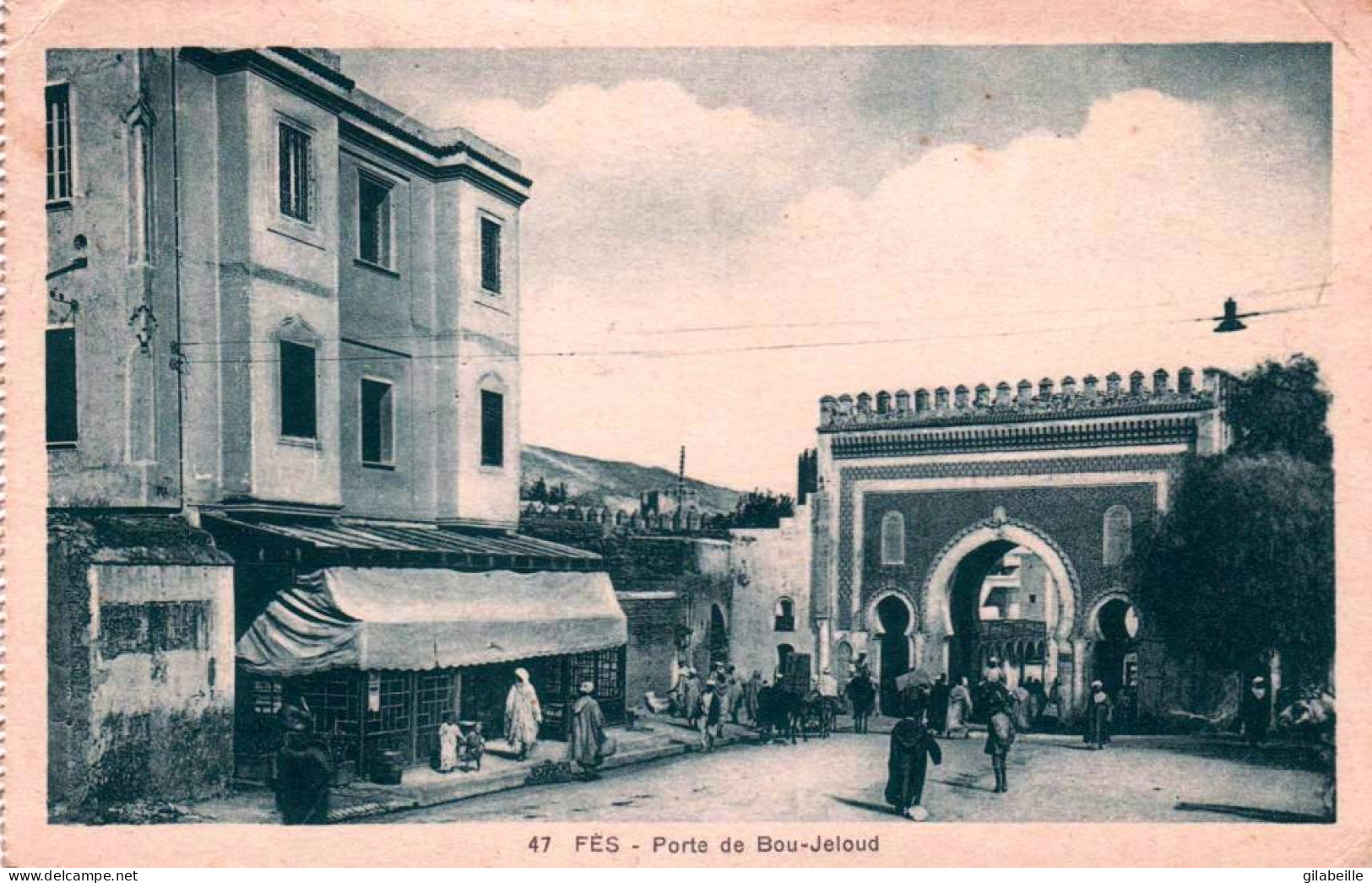 Maroc - FEZ - FES -  Porte De Bou Jeloud - Fez (Fès)