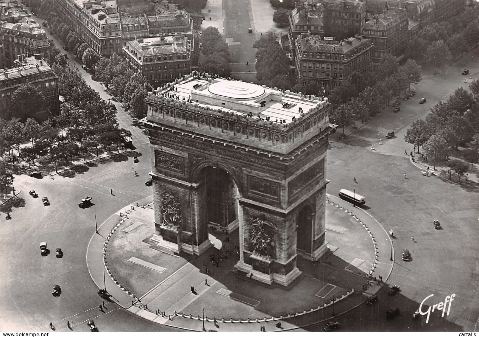 75-PARIS ARC DE TRIOMPHE-N°4259-D/0259 - Arc De Triomphe
